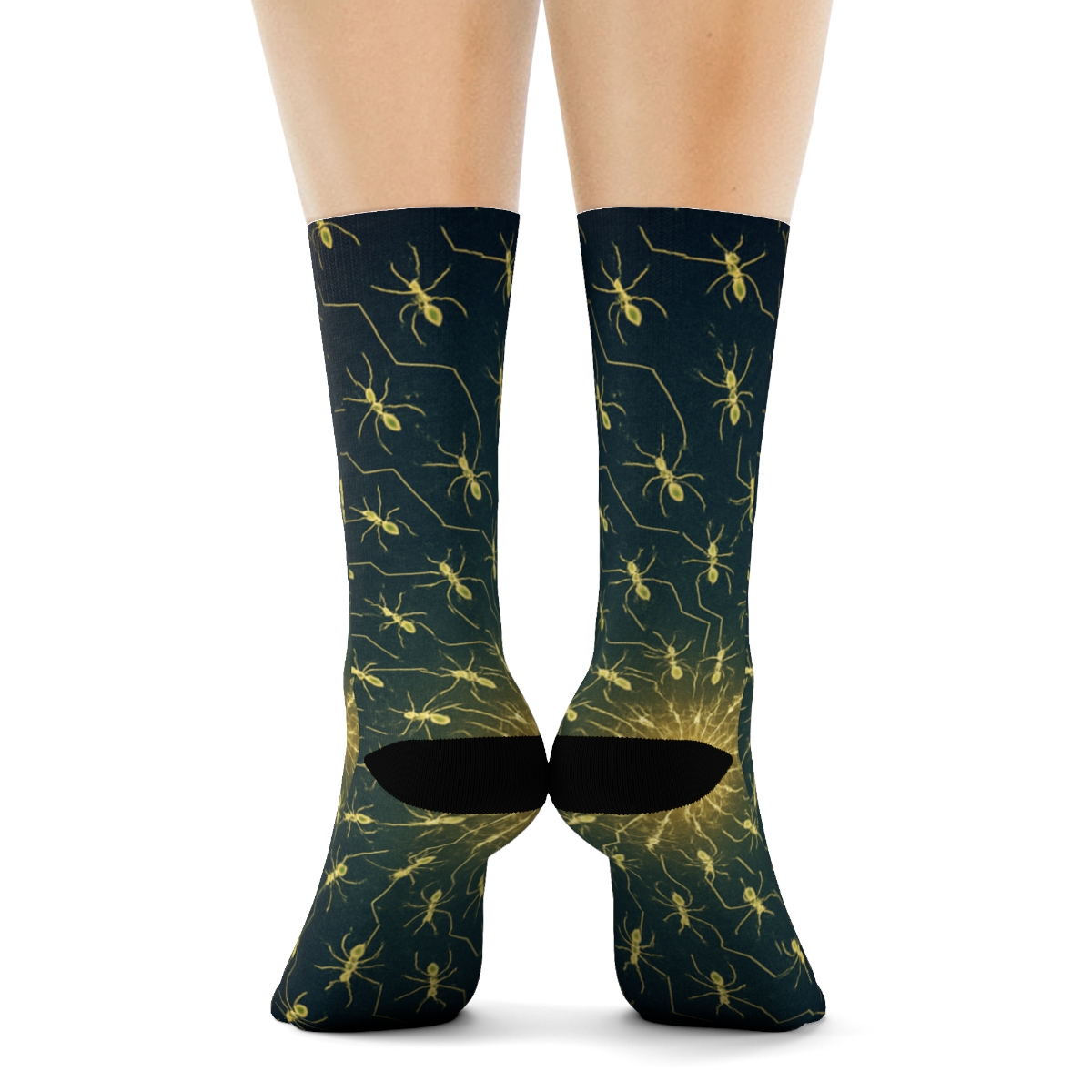 Clockwork Swarm Of The Luminous Ant personalized cozy socks