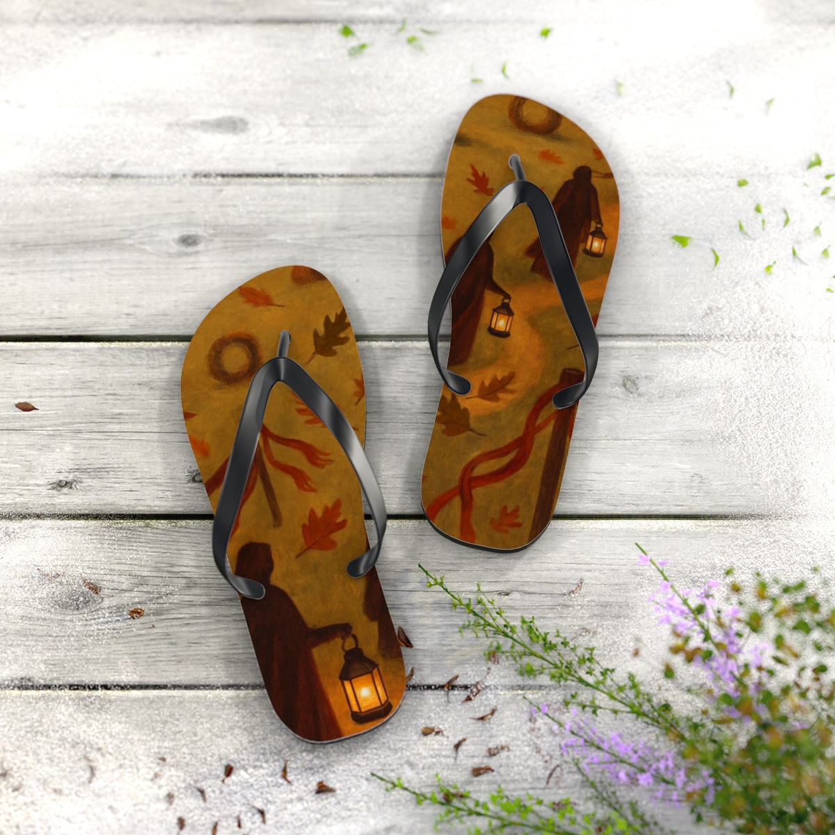 Harvest Glow Walk Flip Flops