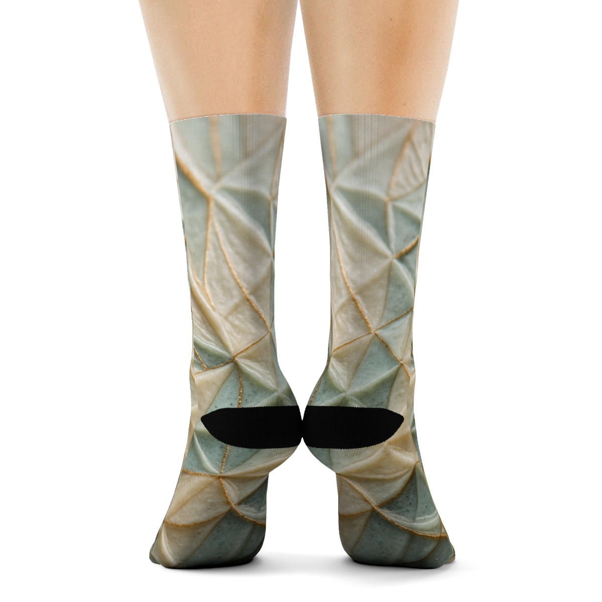 Mineral Facet Tide Weave stylish patterned socks