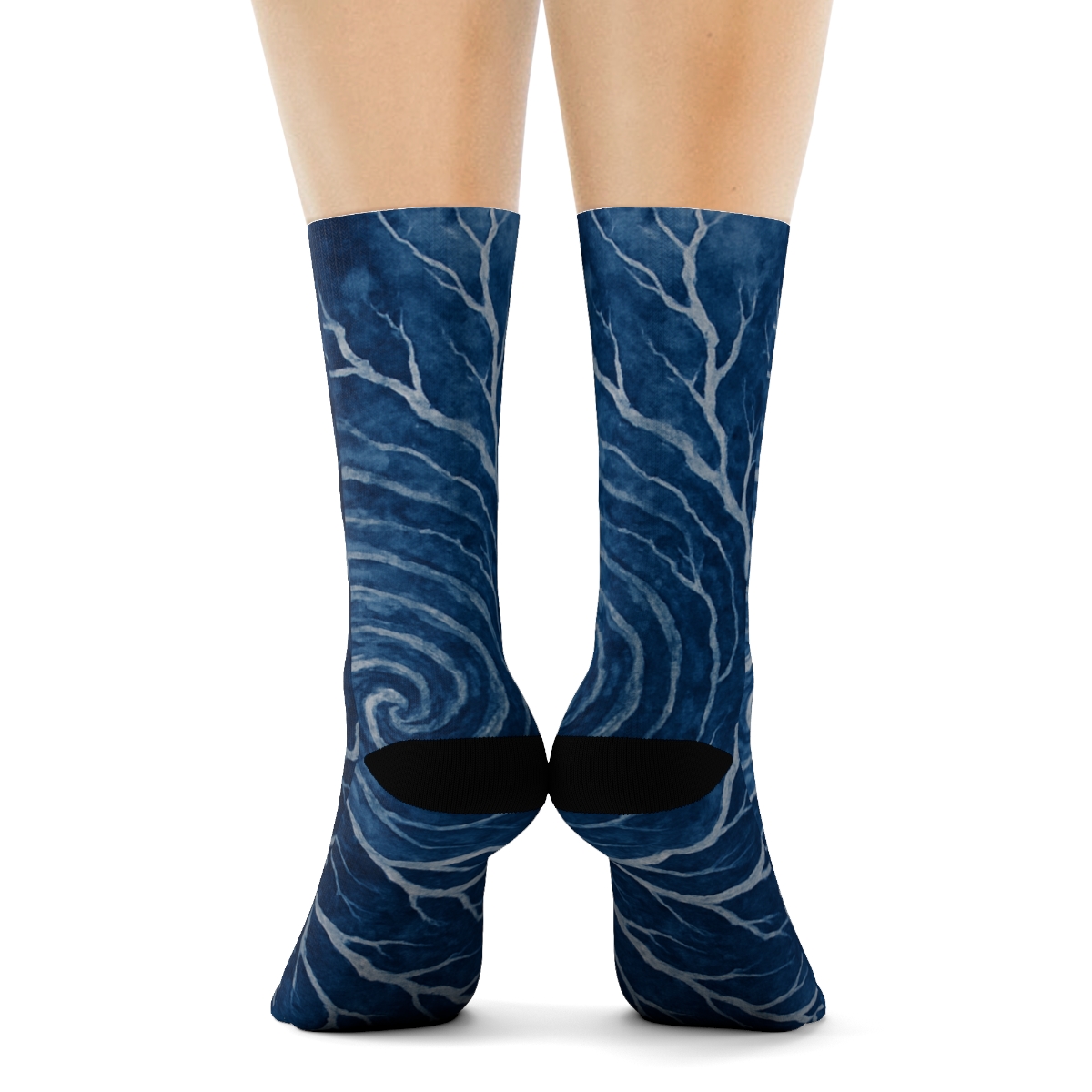 Vortex Ripple Veinwork custom socks