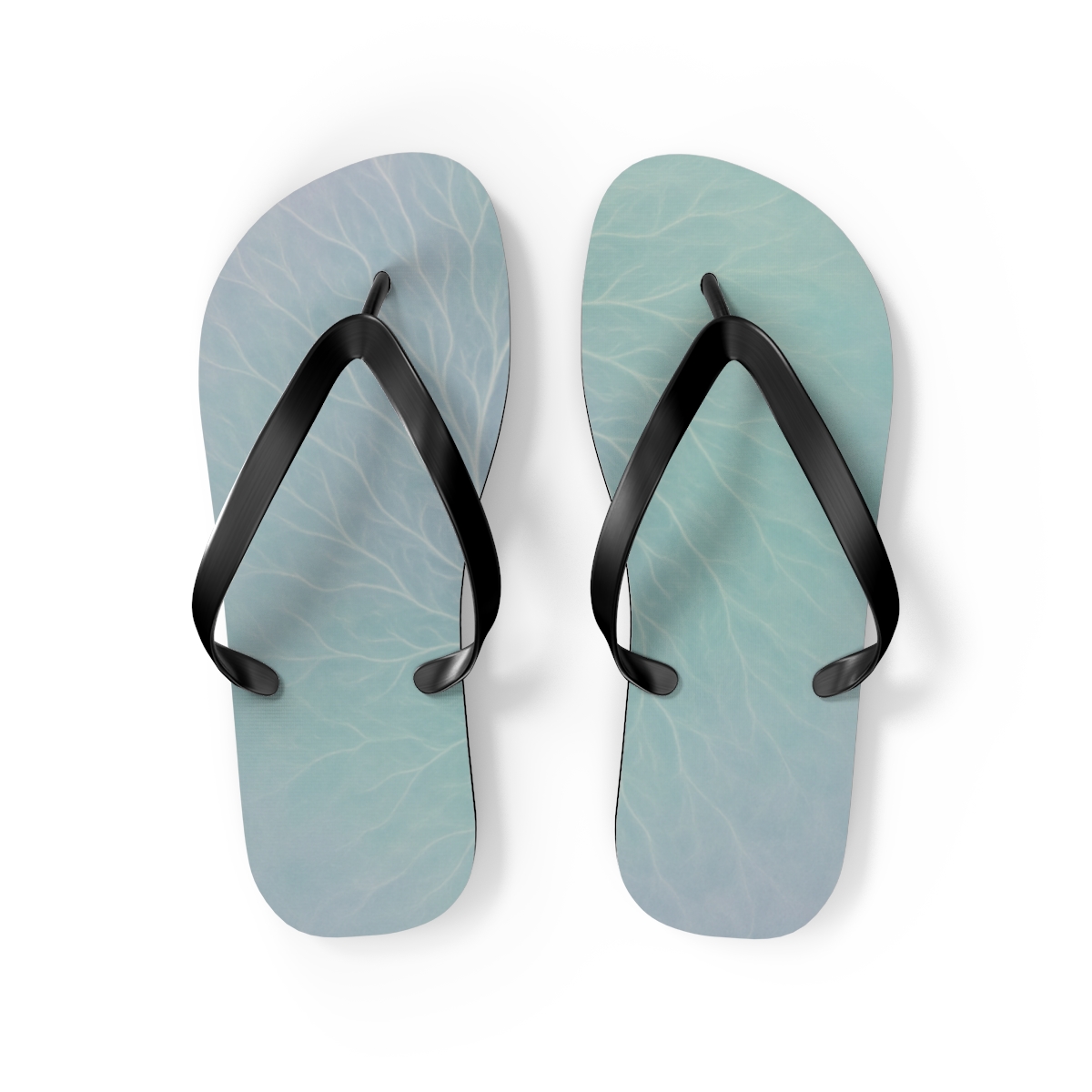 Lavender Breeze Spiral Flip Flops