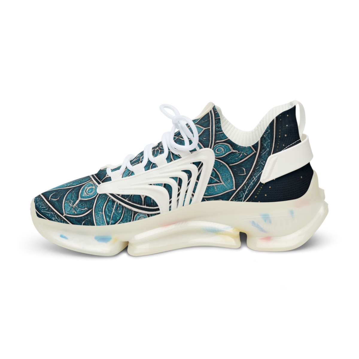 Prismatic Orbit Filigree stylish casual sneakers