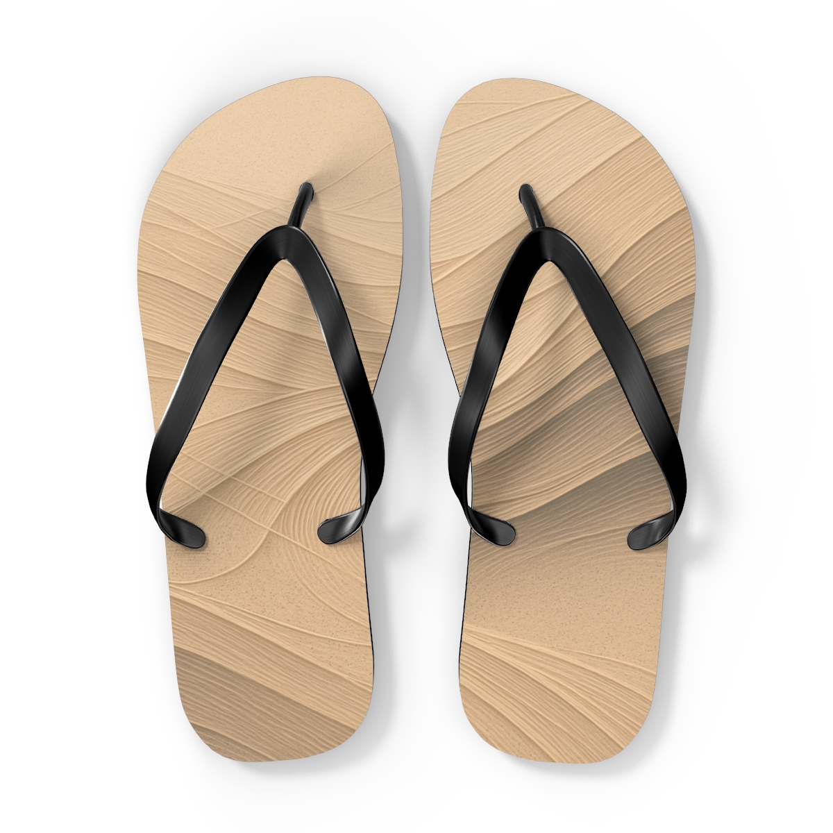 Wind Arc Silt Weave unique graphic flip flops