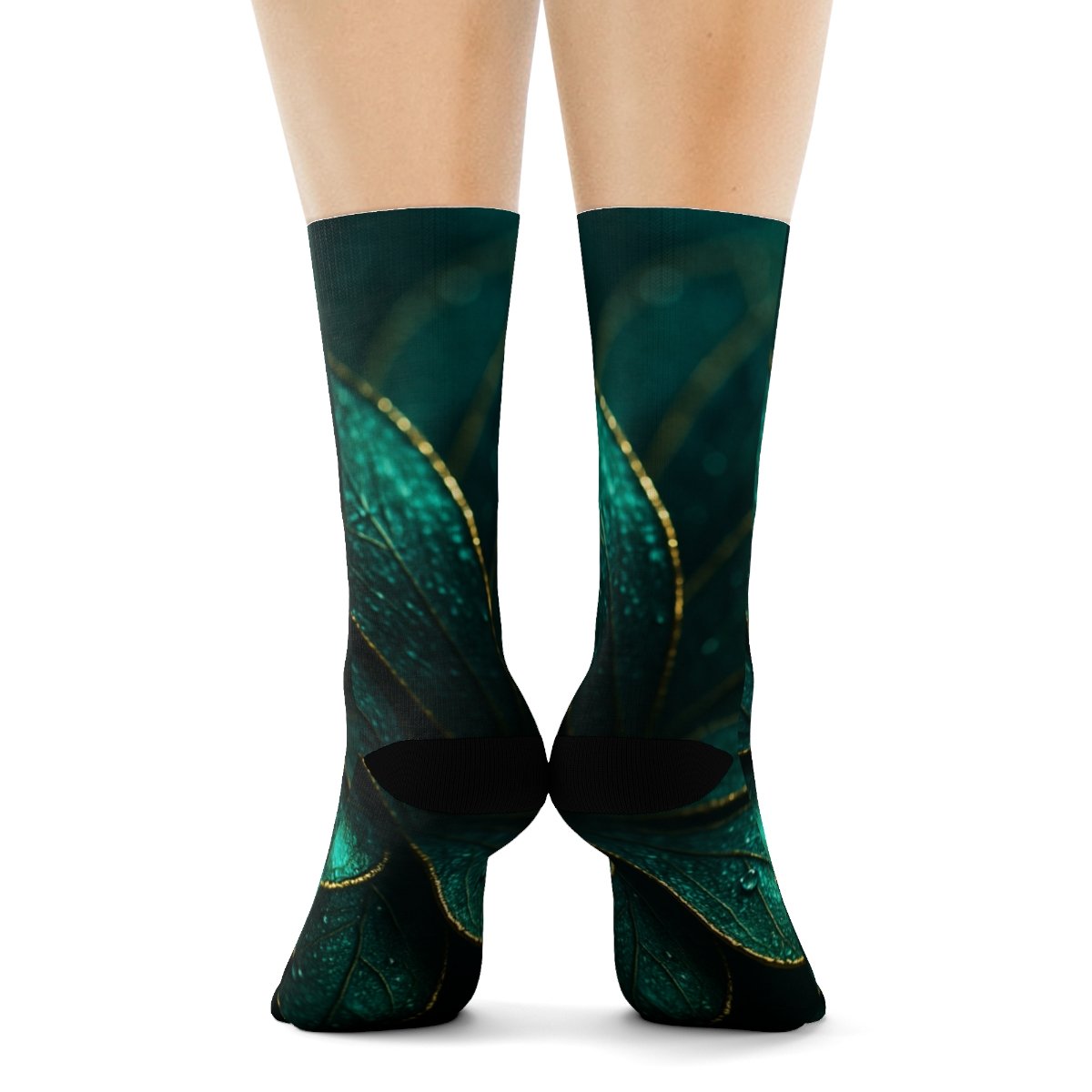 Iridescent Beetle Armor comfortable cotton socks
