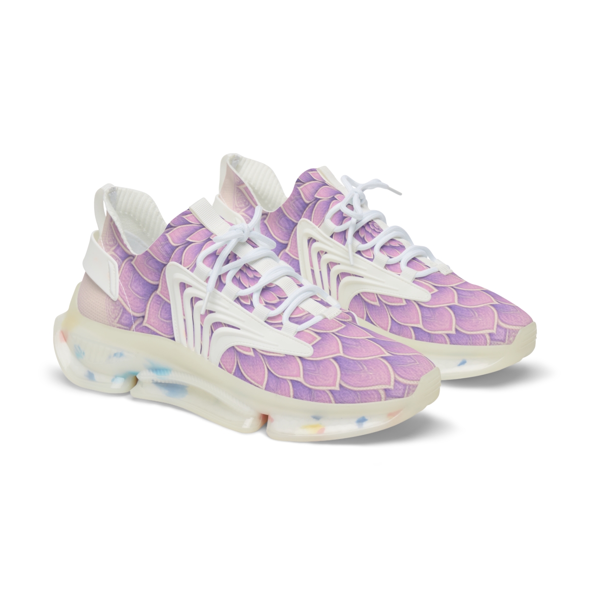 Floral Spiral Aether designer branded sneakers