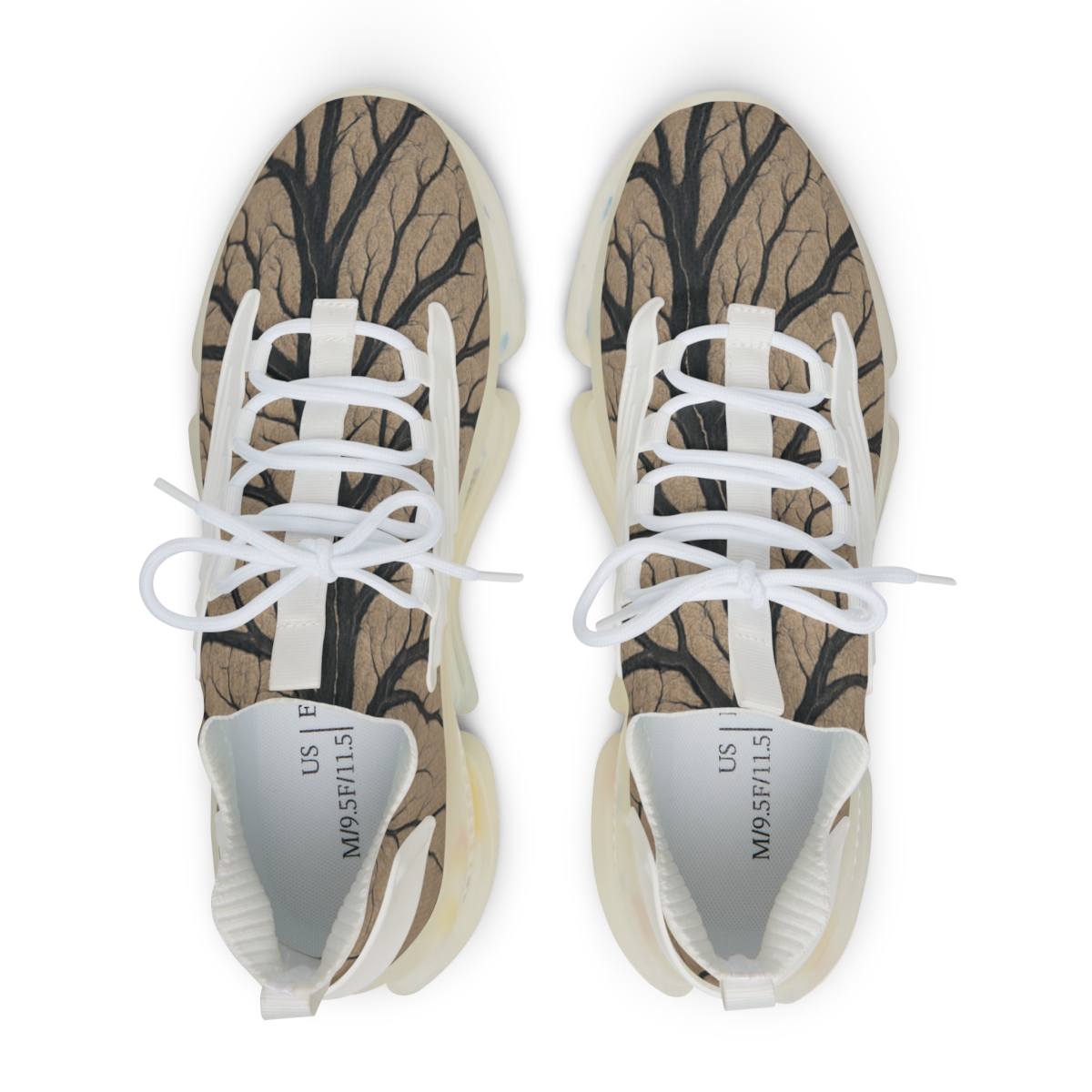 Fractal Basin Lattice trendy fashion sneakers