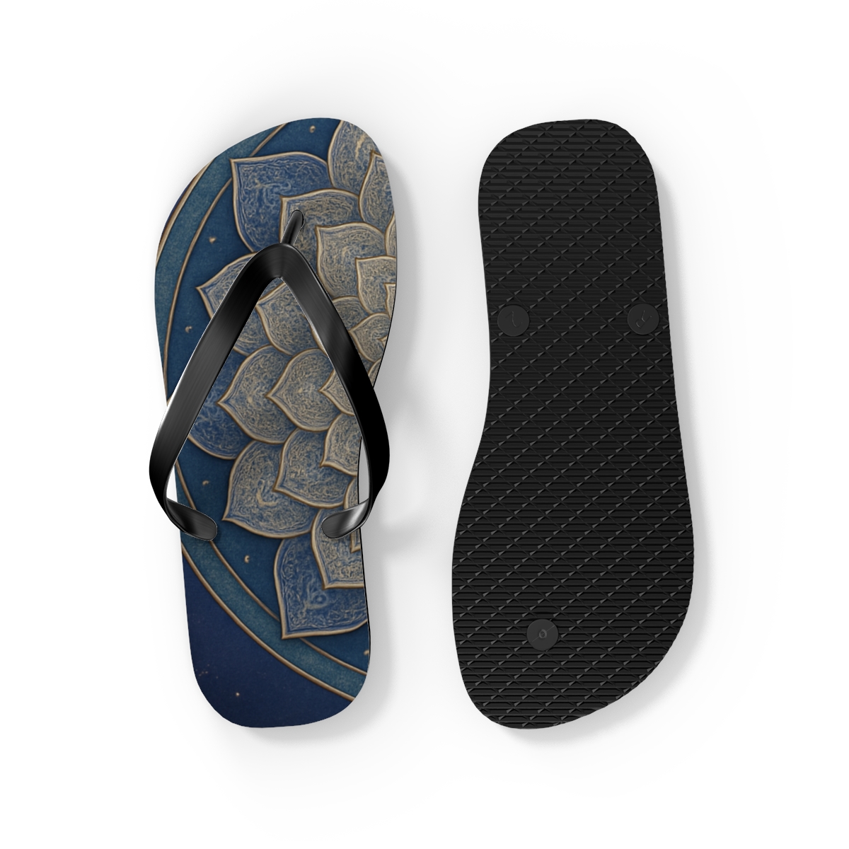 Celestial Blossom Breeze Flip Flops