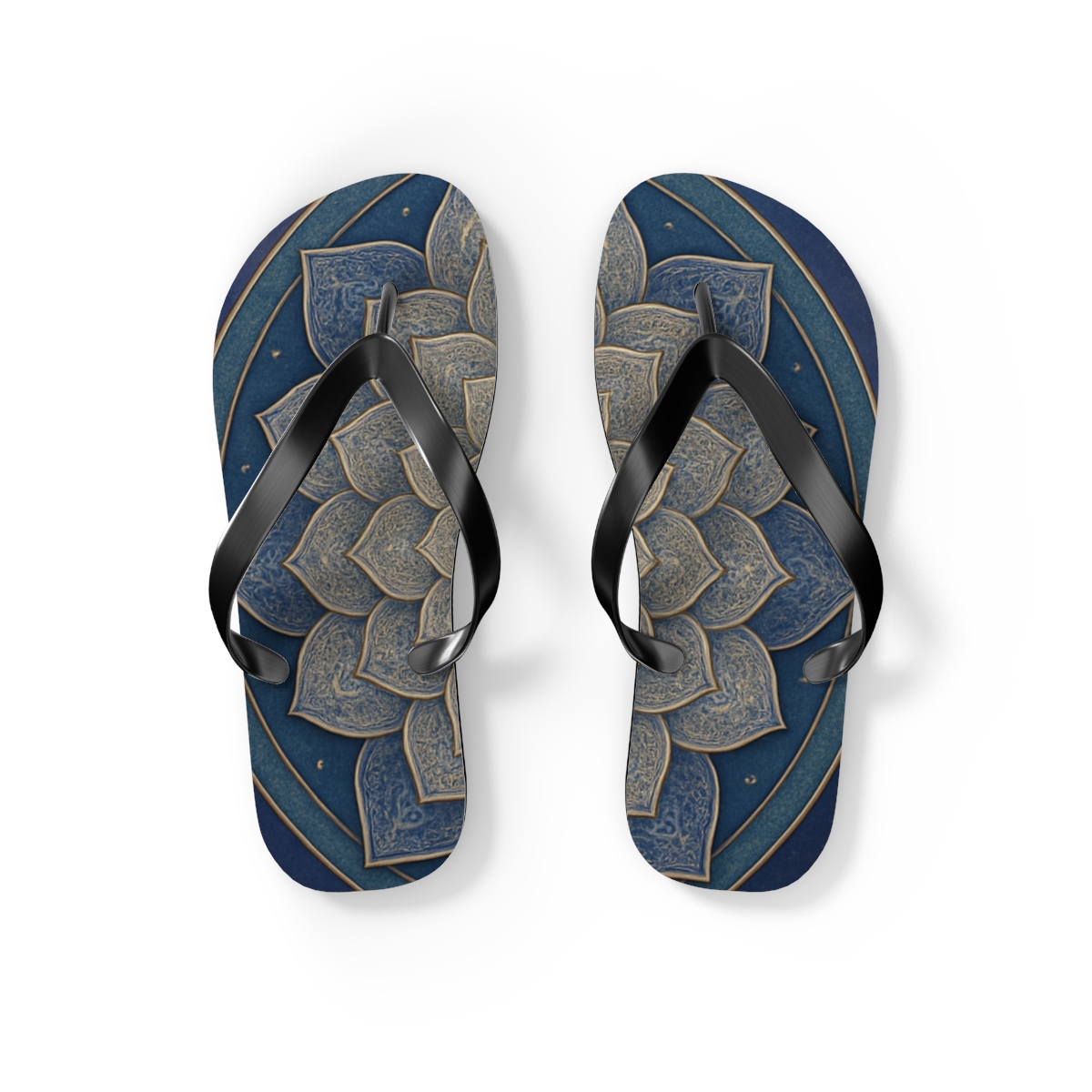 Celestial Blossom Breeze Flip Flops