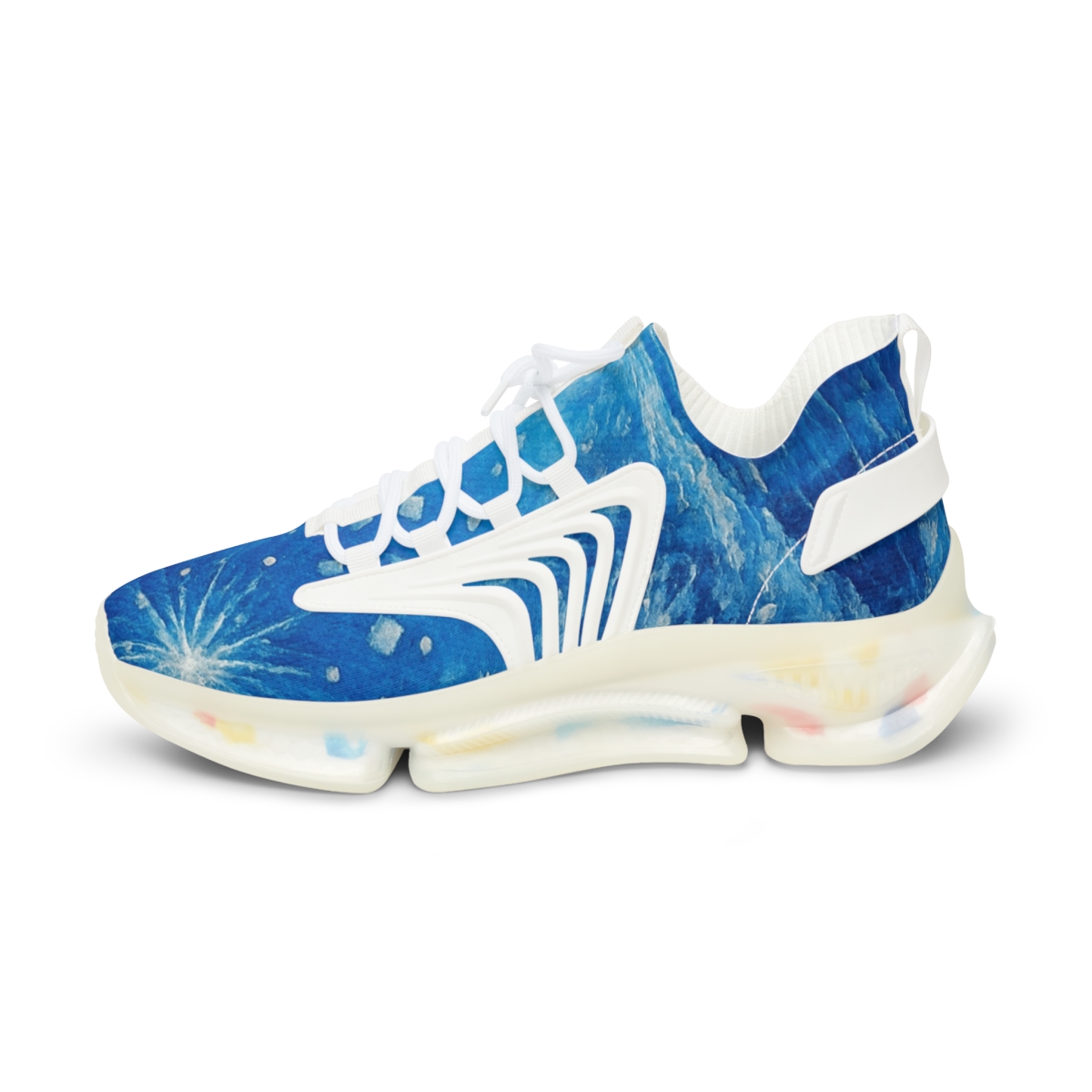 Frosted Midnight Spark custom sneakers