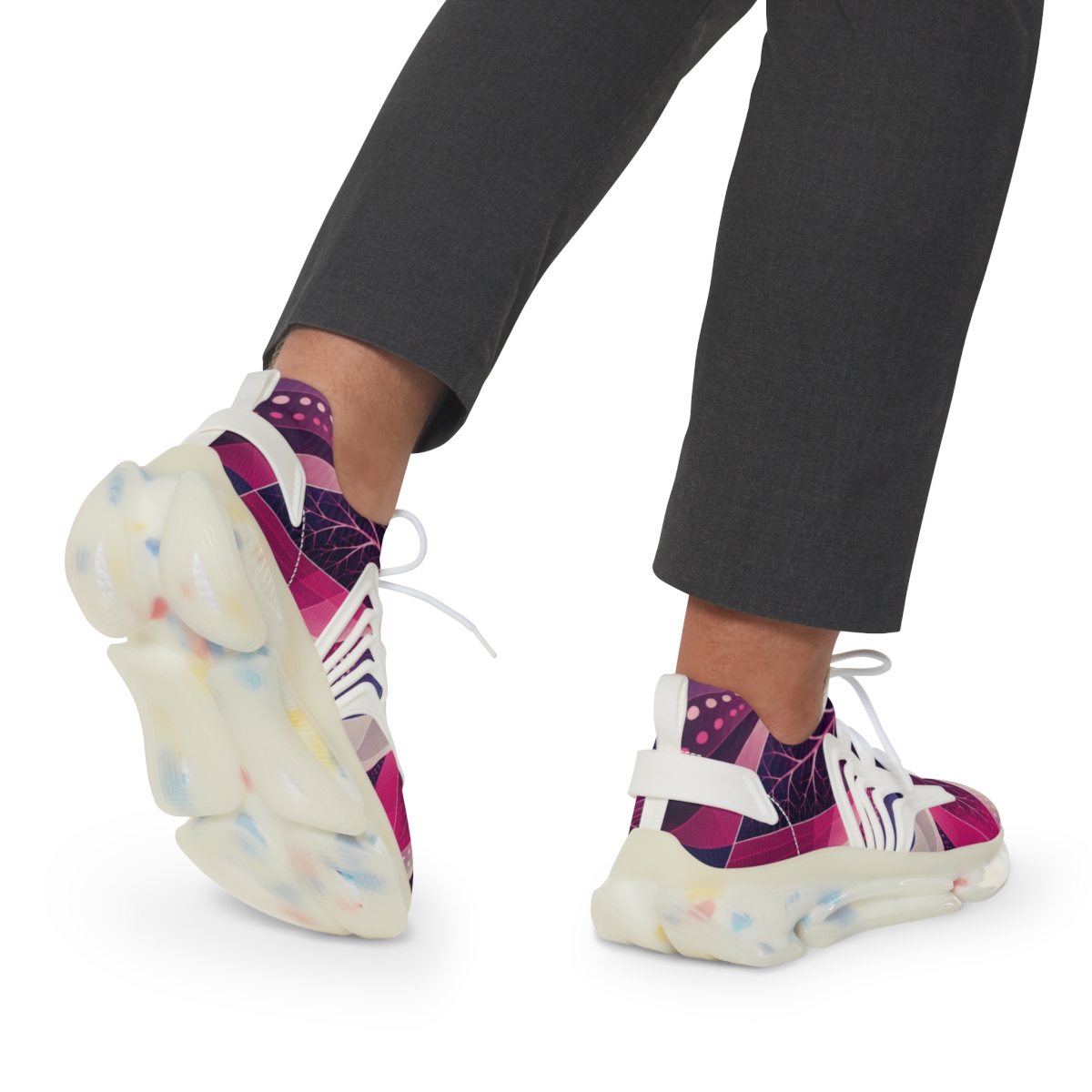 Fuchsia Vein Prism Cadence unique printed sneakers [AI-0e8a92df-dcf9f1843175]