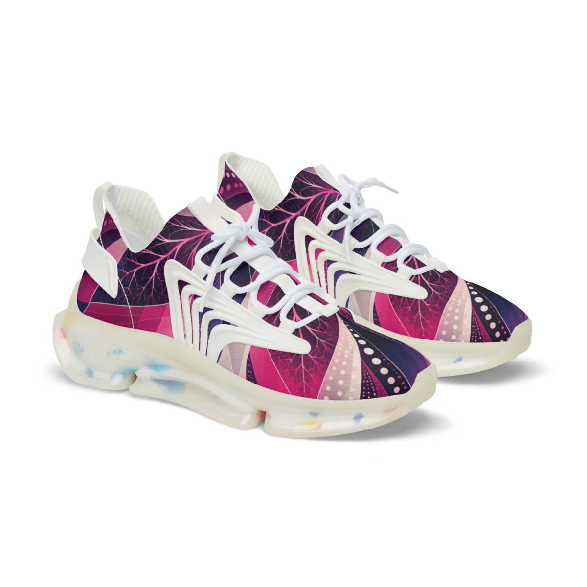 Fuchsia Vein Prism Cadence unique printed sneakers [AI-0e8a92df-4b5e6e368d1d]