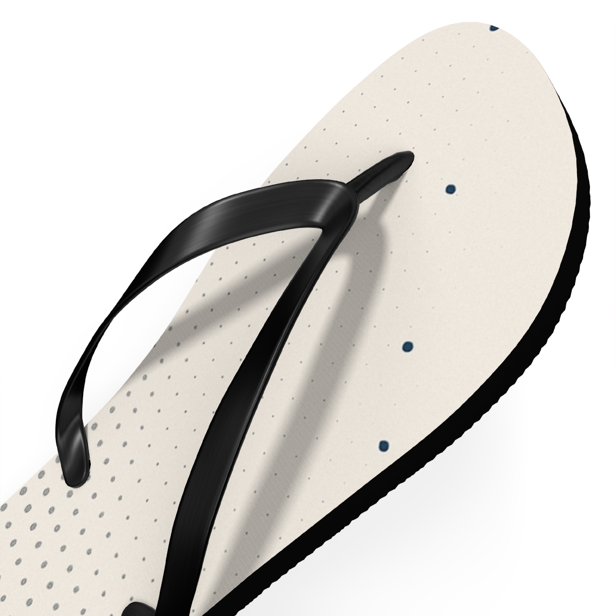 Halftone Orbit Grainfield unique graphic flip flops