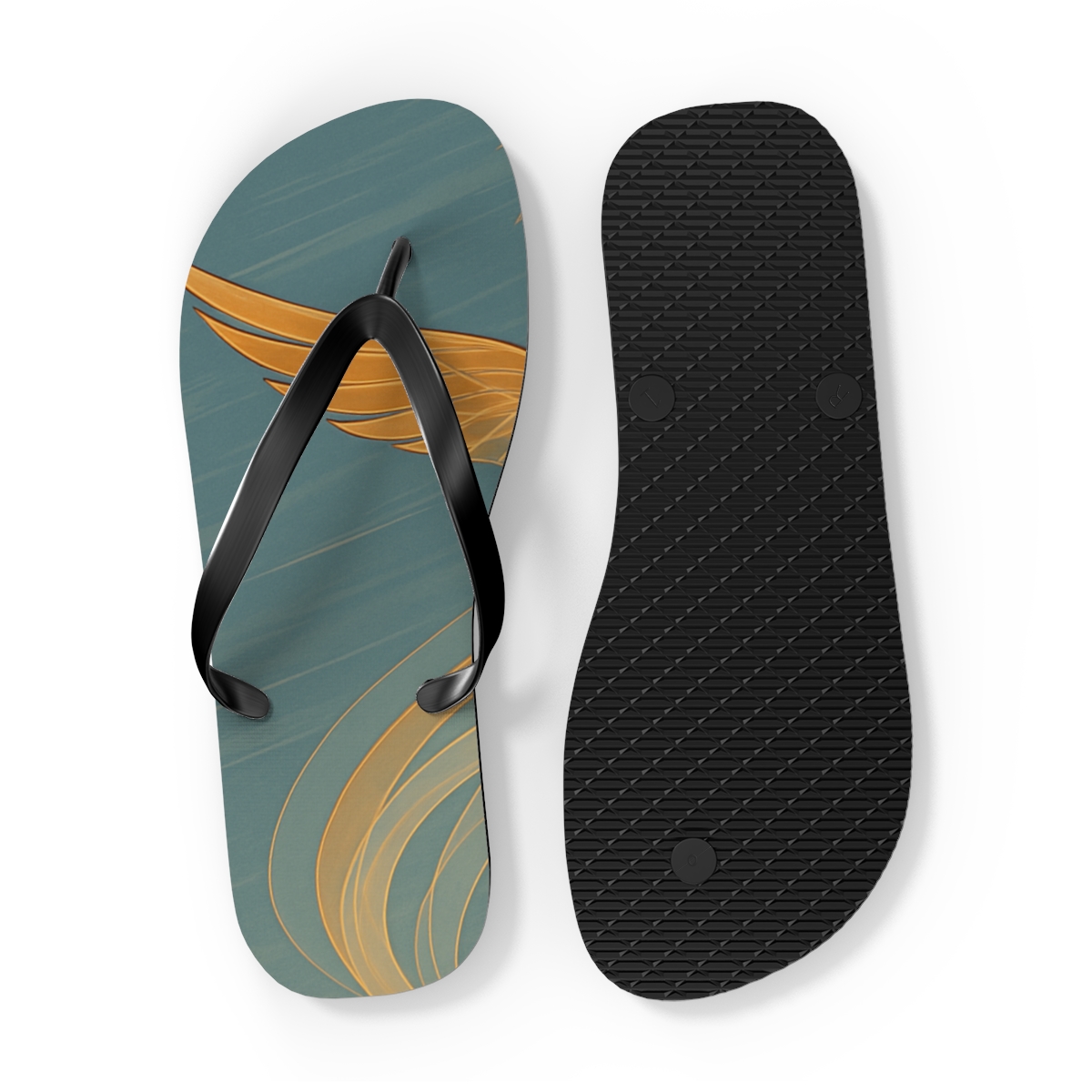 Hawk Thermal Draft trendy printed flip flops