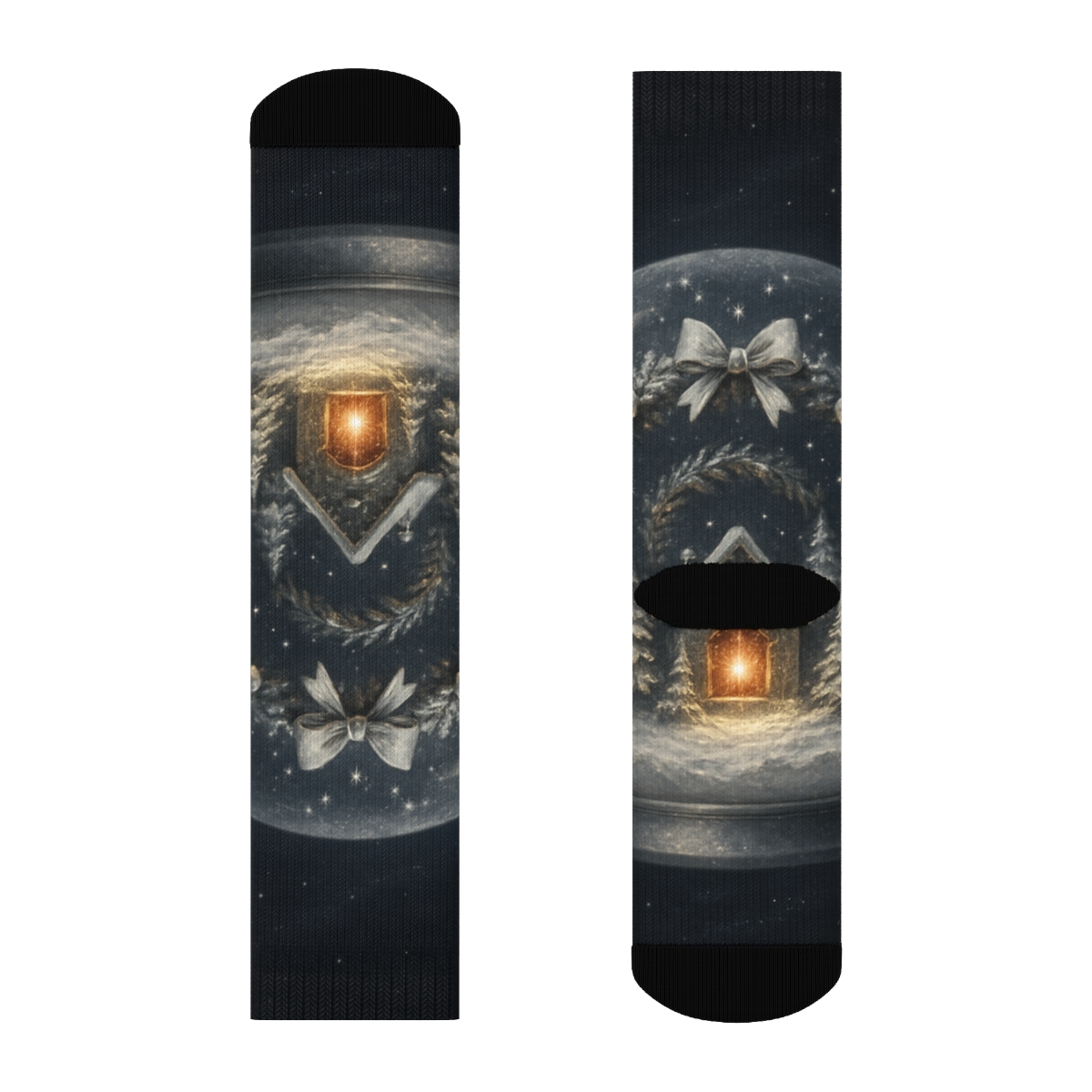 Hearthlight Snowglobe Orbit trendy colorful socks