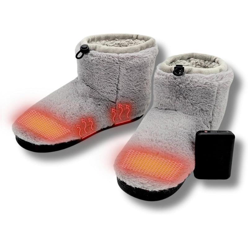 Comfort Fit Heated Slippers – Cozy Warmth for Winter Days - Cloud Cushion Slides