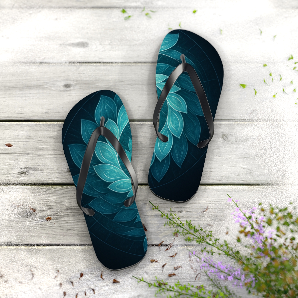 Helix Petal Orbit stylish summer flip flops