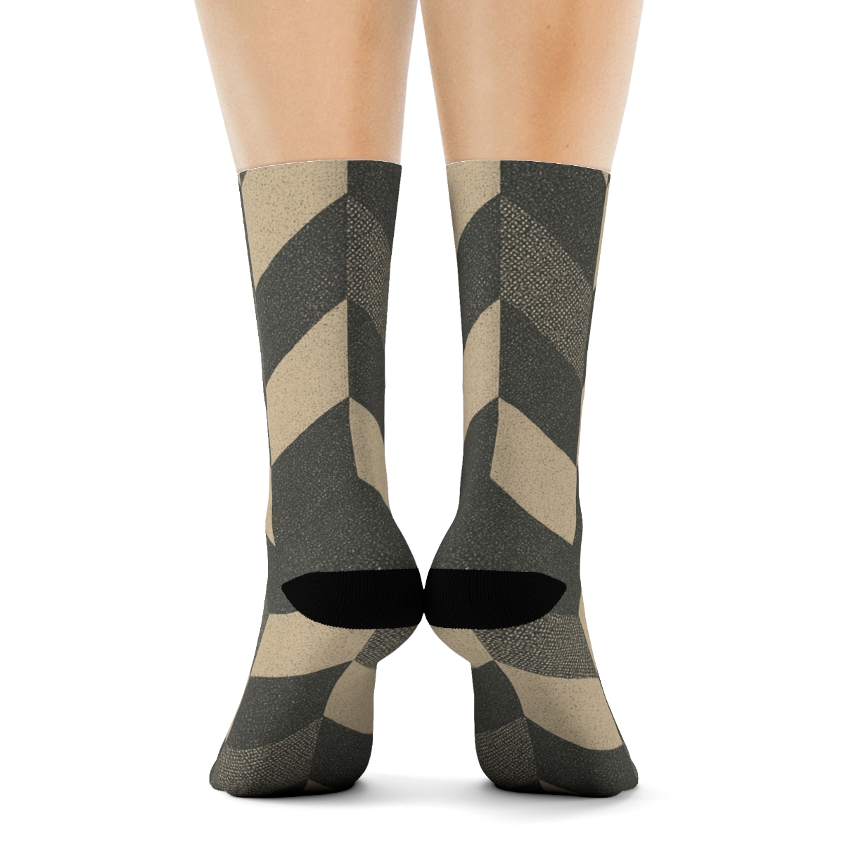 Herringbone Microdot Classic Socks