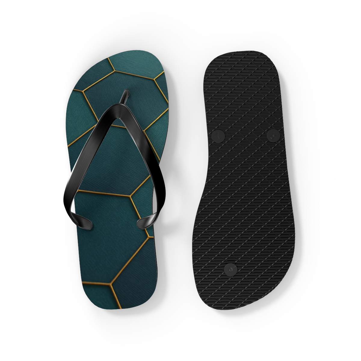 Tidal Mosaic Walk Flip Flops