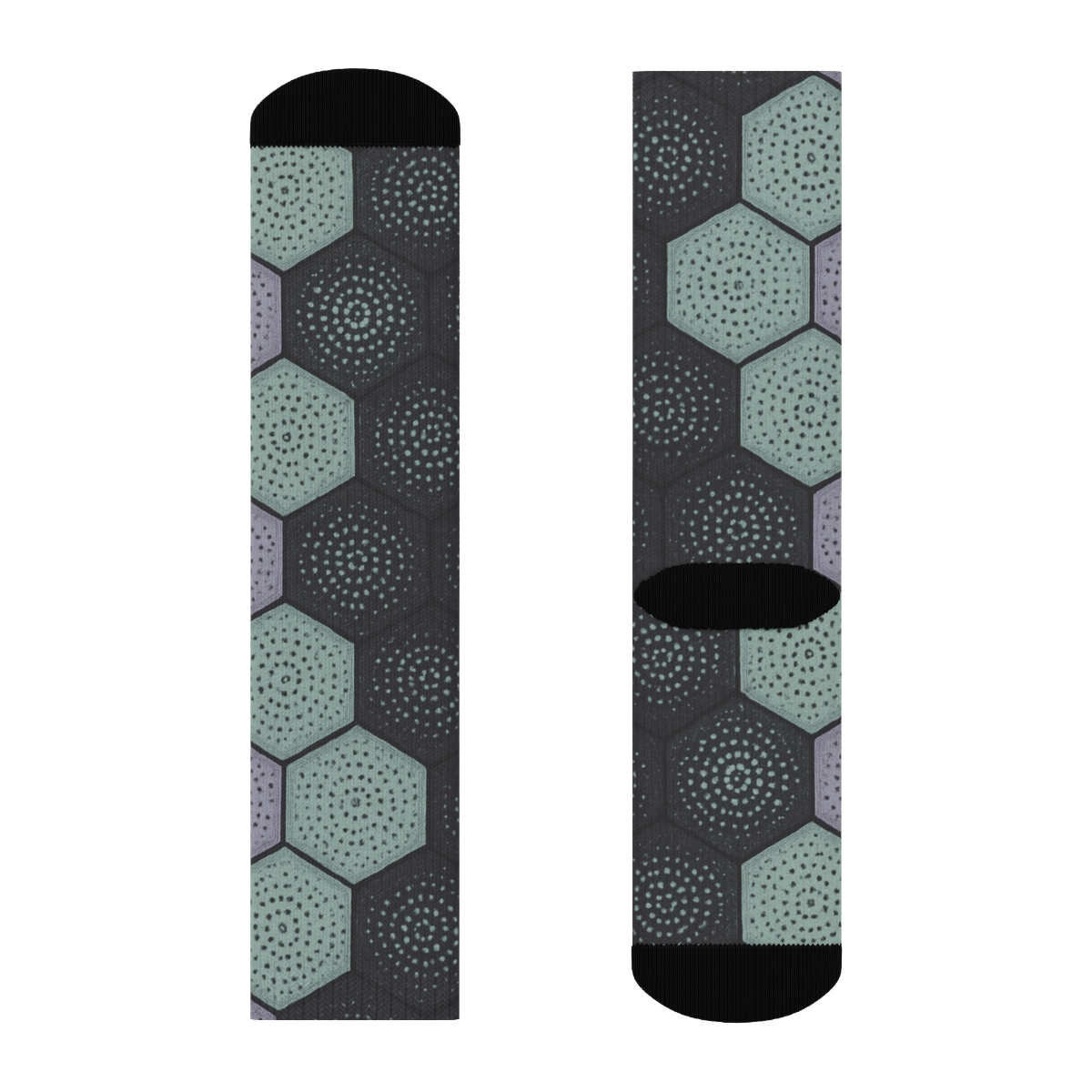 Hex Drift Microdot Matrix warm winter socks