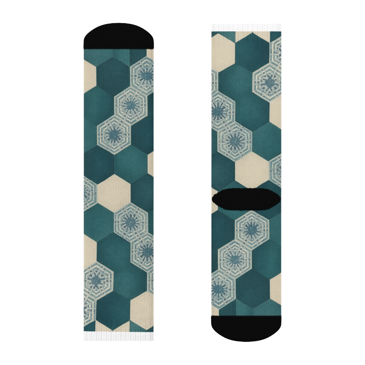Urban Geometry Crew Socks