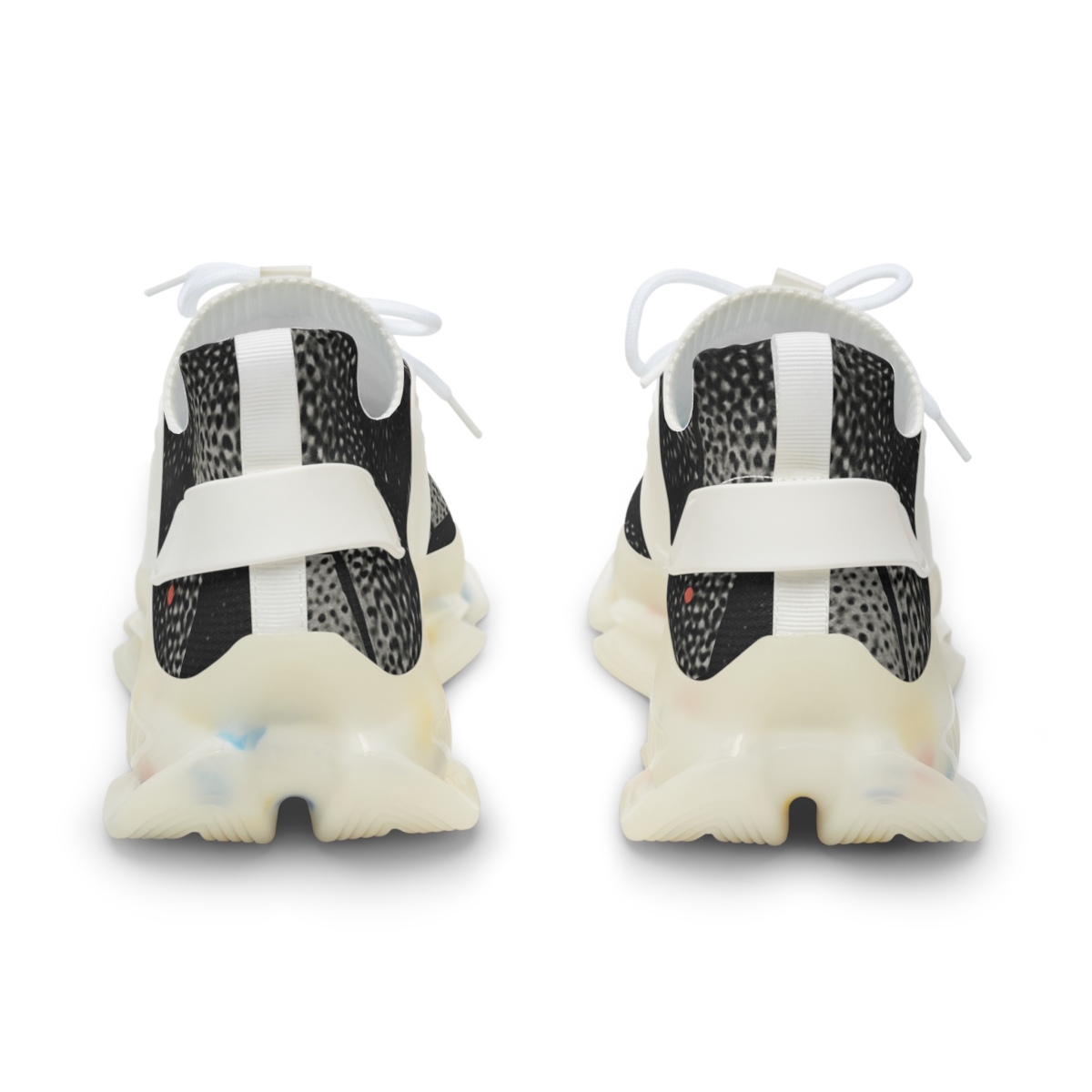 Hex Microdot Drift Tiles custom sneakers