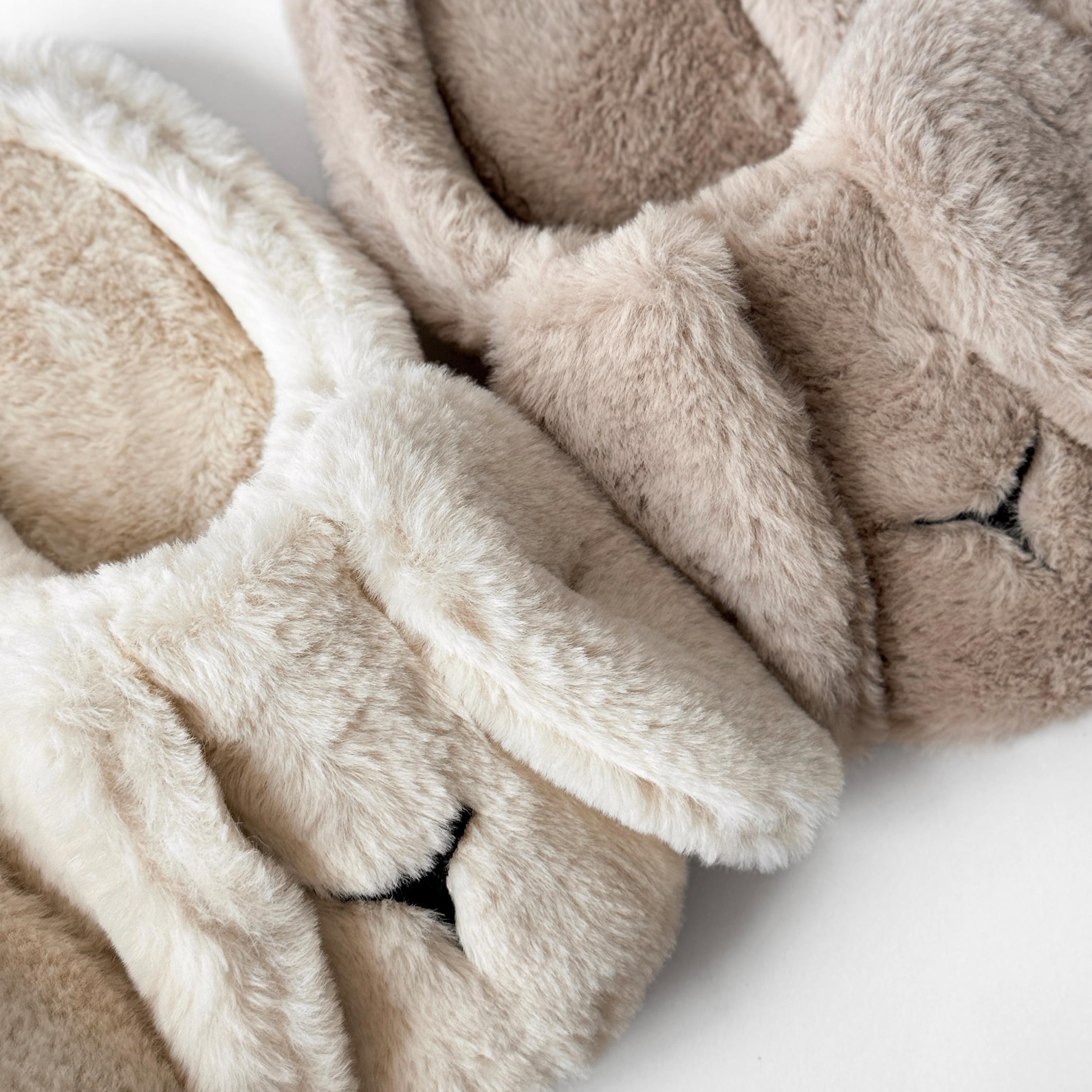 Plush Bunny Indoor House Slippers
