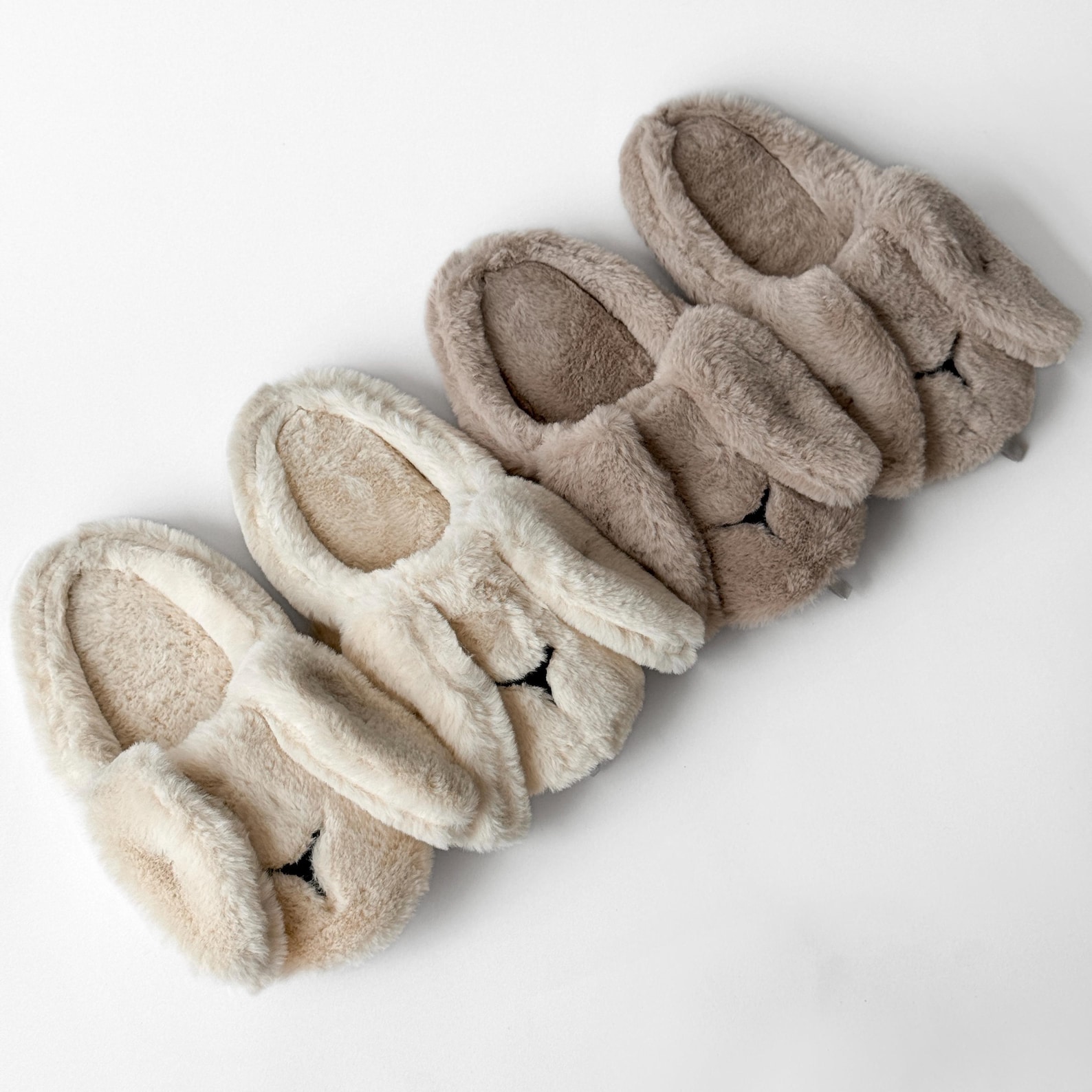 Plush Bunny Indoor House Slippers