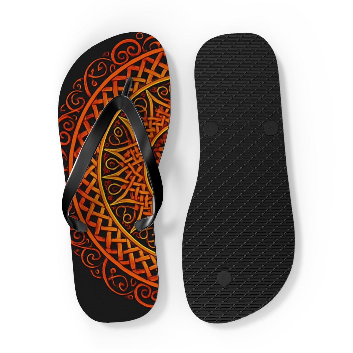 Infinite Ember Circle Weave comfortable casual flip flops