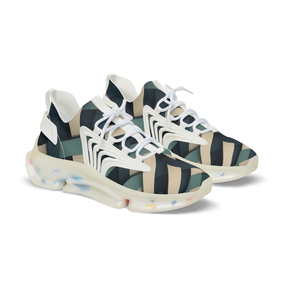 Interlaced Ribbon Mirage trendy fashion sneakers