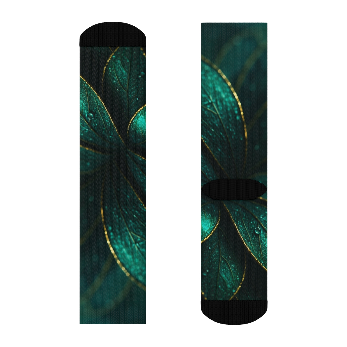 Iridescent Beetle Armor comfortable cotton socks