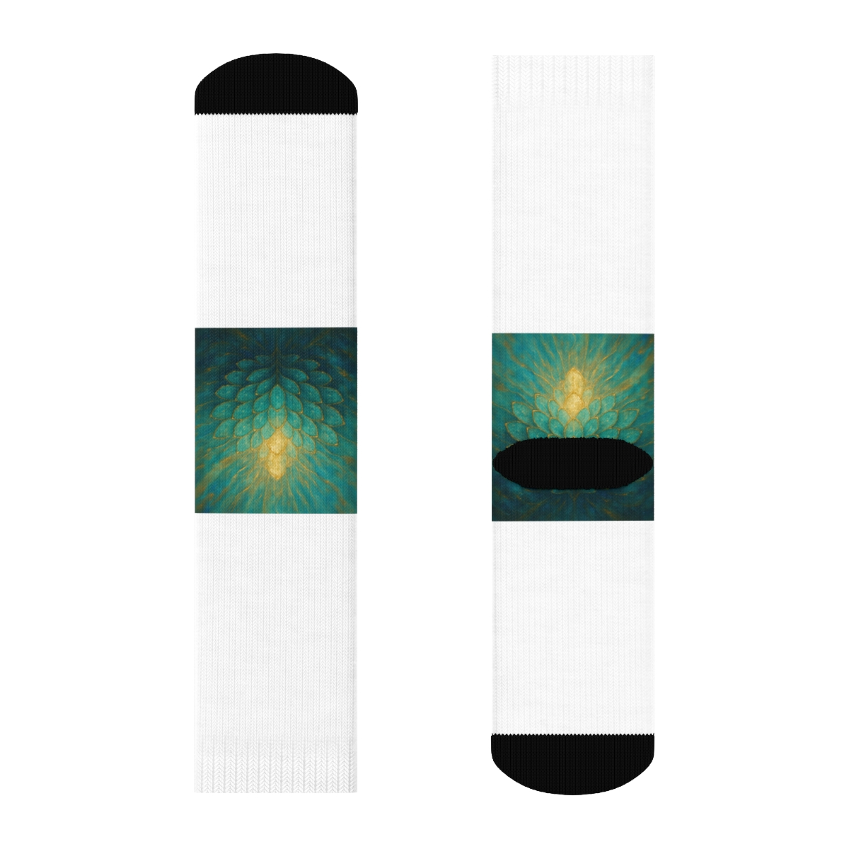 Luminous Horizon Crew Socks