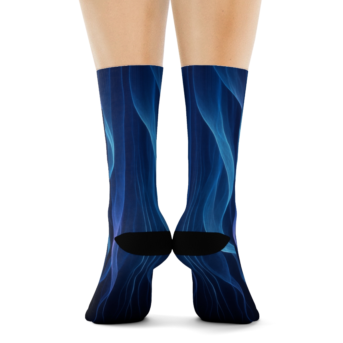 Iridescent Drift Of The Jelly Veil stylish patterned socks