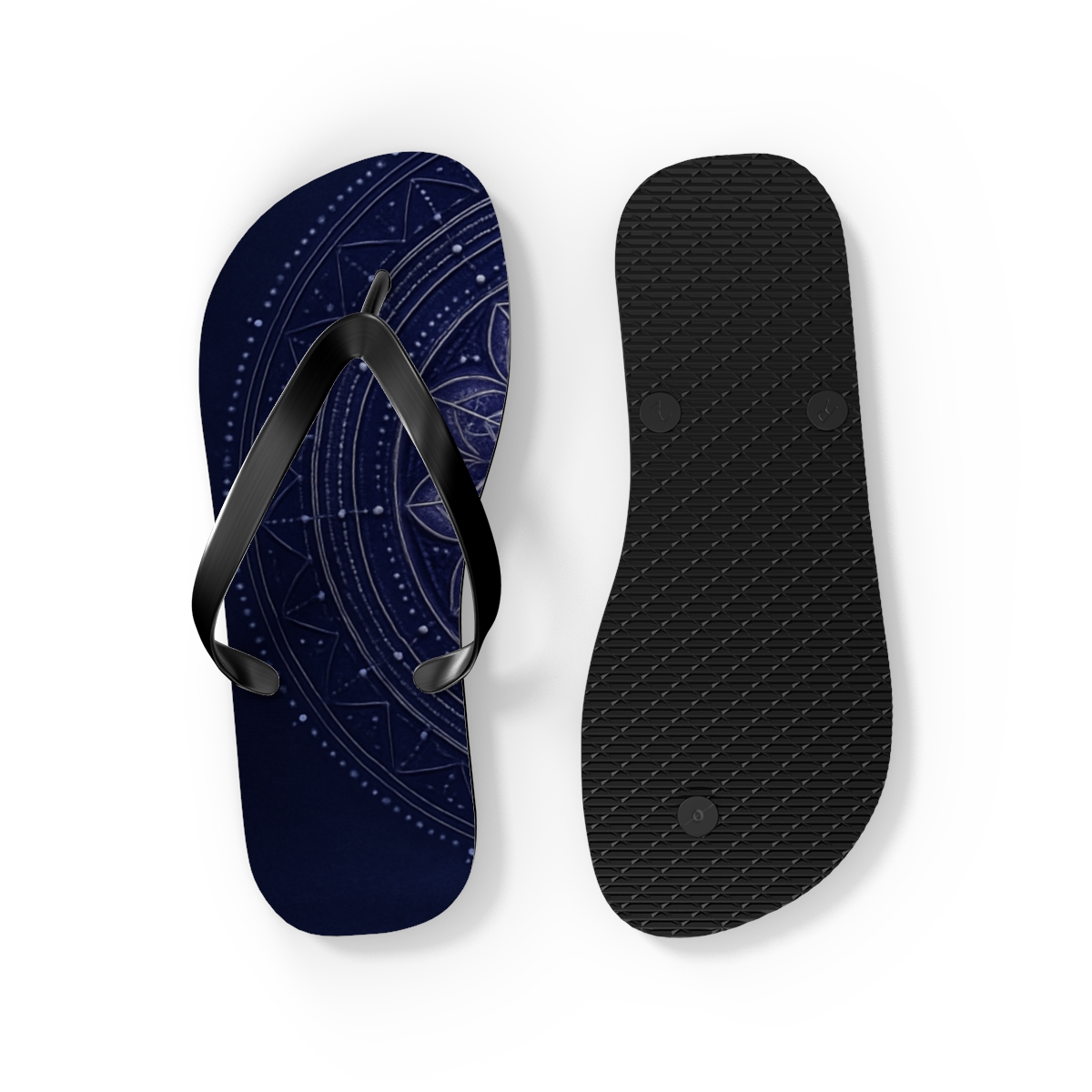 Luminous Petal Glow Flip Flops