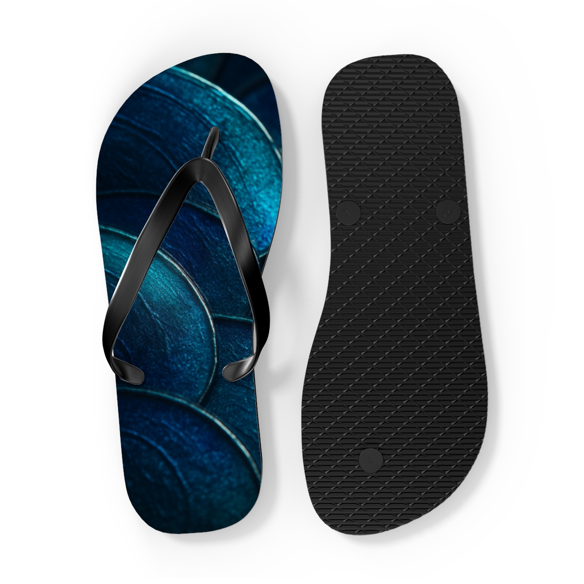Tidal Wave Glow Flip Flops