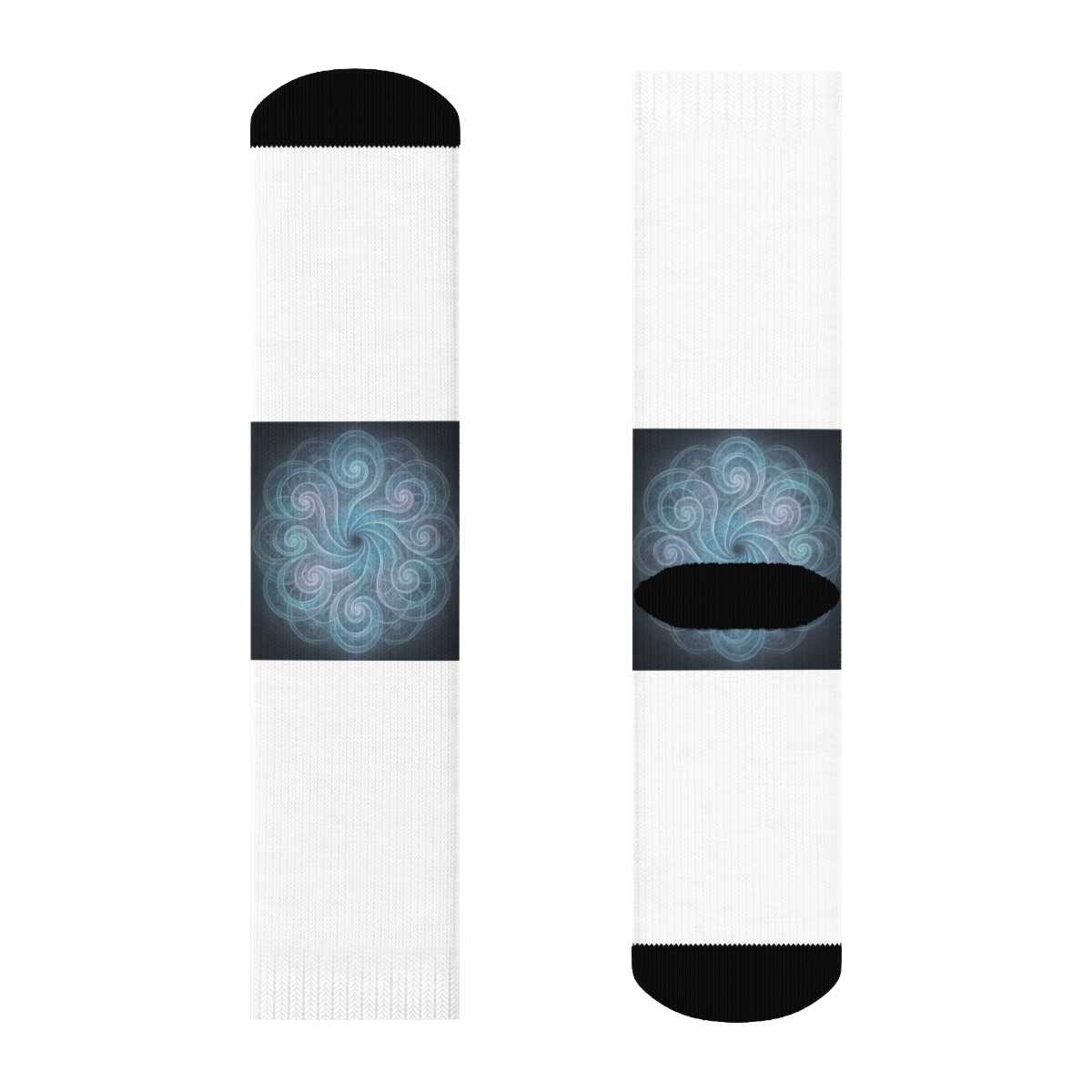 Cosmic Spiral Comfort Socks