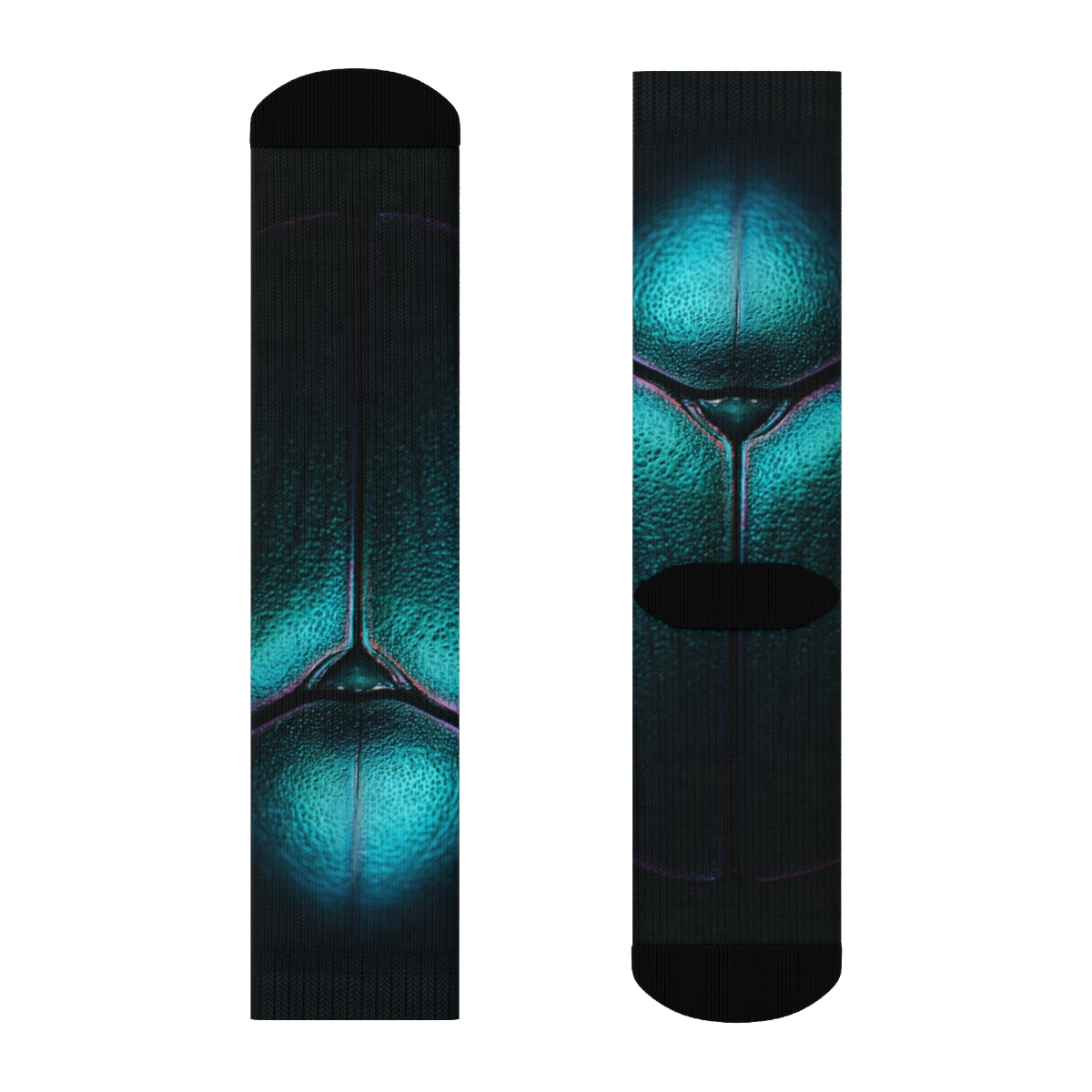 Jewel Beetle Armor stylish patterned socks