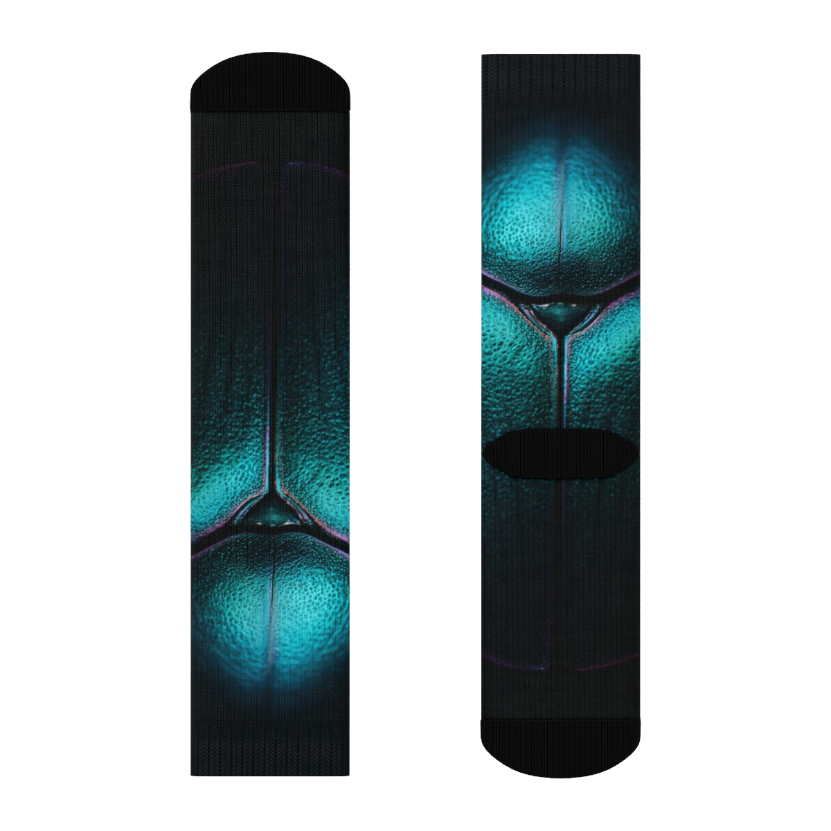 Jewel Beetle Armor stylish patterned socks