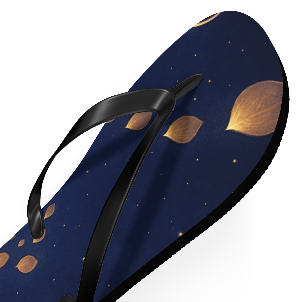 Lantern Equinox Drift personalized beach flip flops