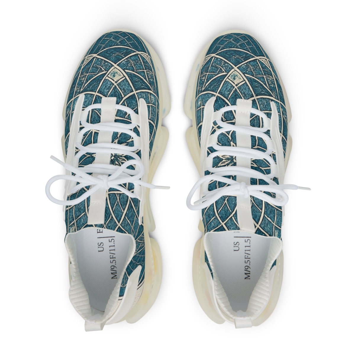 Lattice Bloom Concentric Atlas custom sneakers