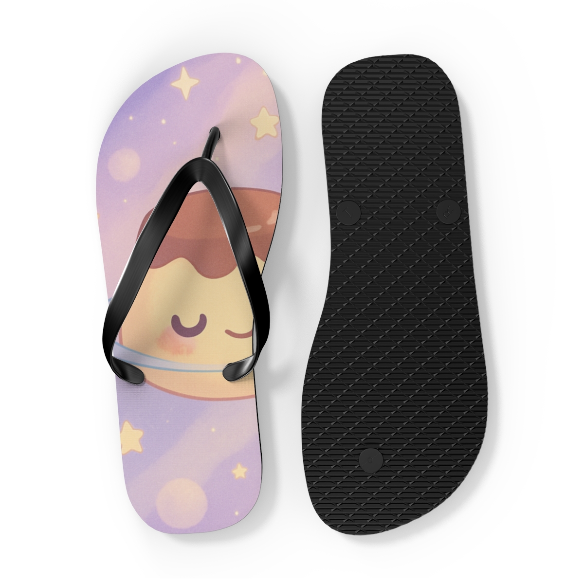 Lavender Planet Pudding Parade soft sole flip flops
