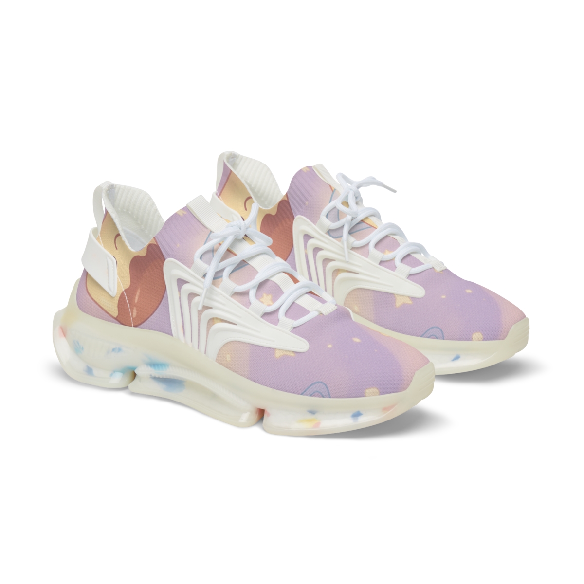 Lavender Planet Pudding Parade stylish casual sneakers