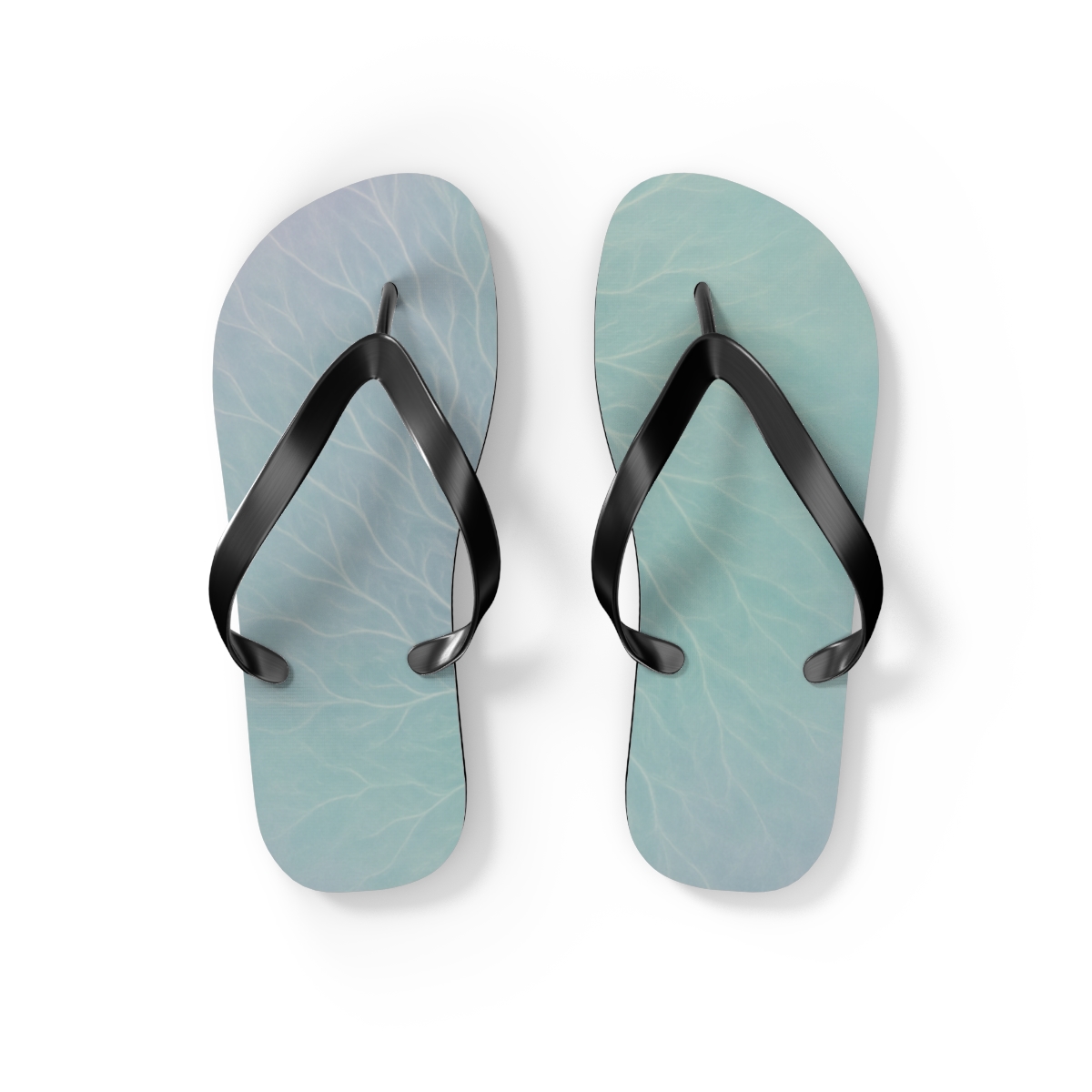 Lavender Breeze Spiral Flip Flops
