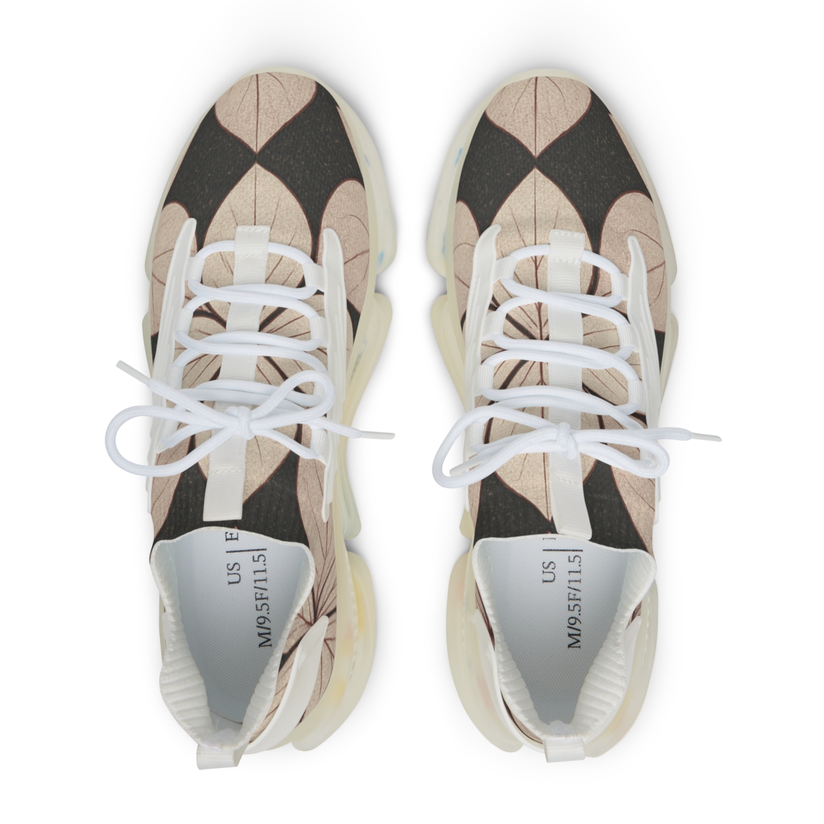 Lotus Filigree Lattice trendy fashion sneakers