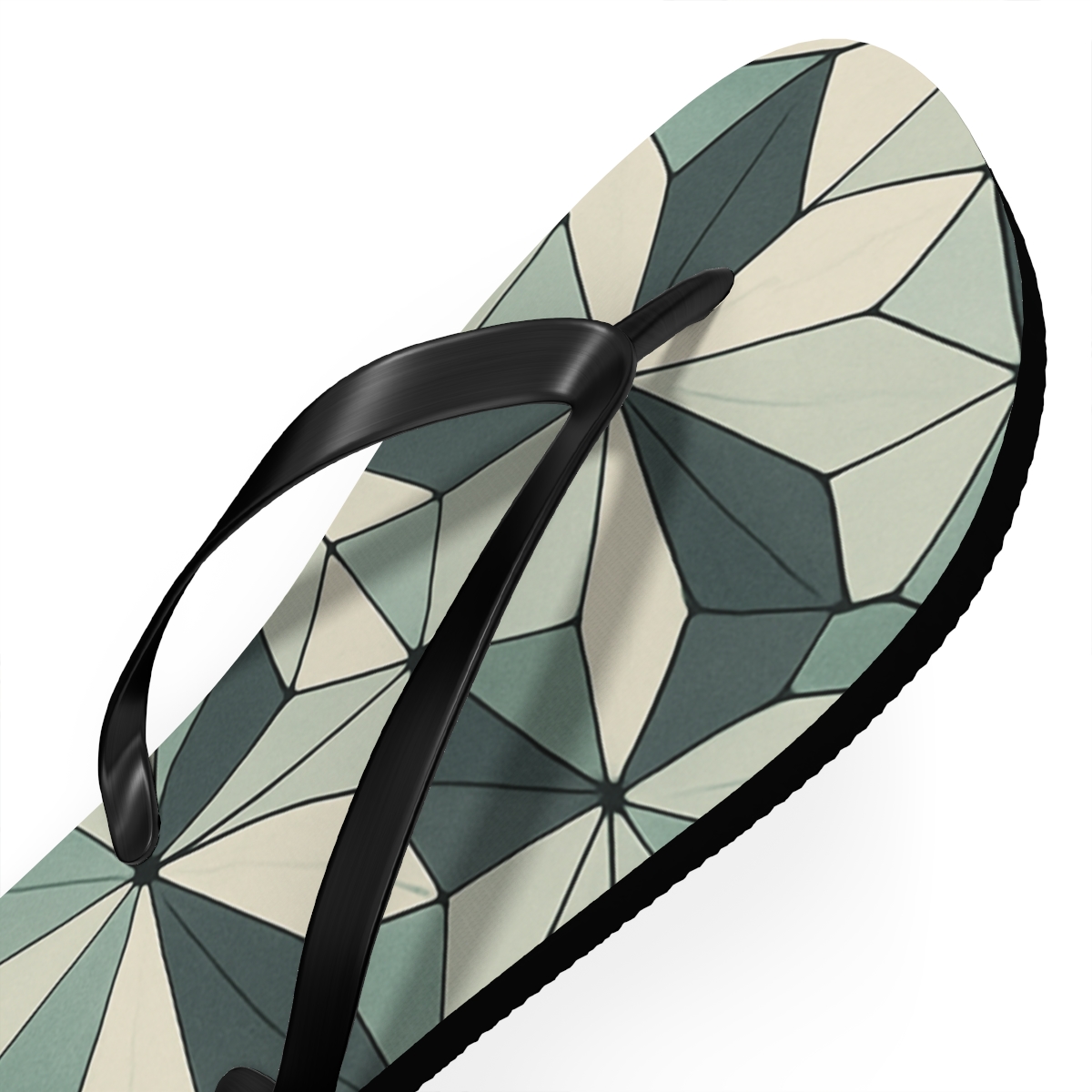 Lotus Shard Lattice comfortable casual flip flops