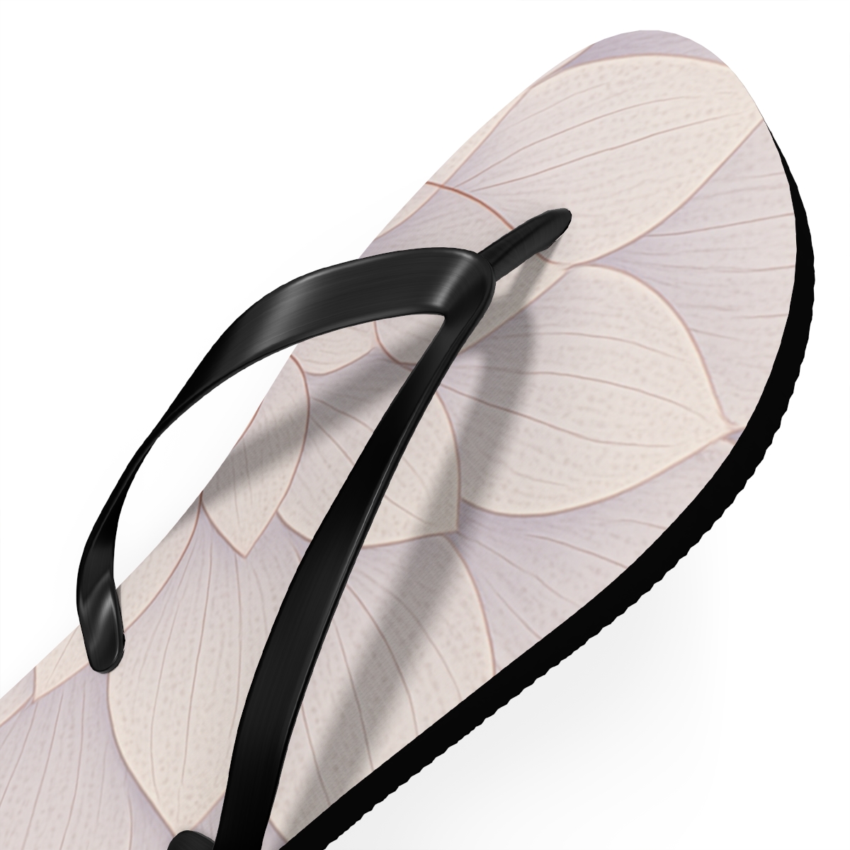 Lotus Vein Spiral Net soft sole flip flops