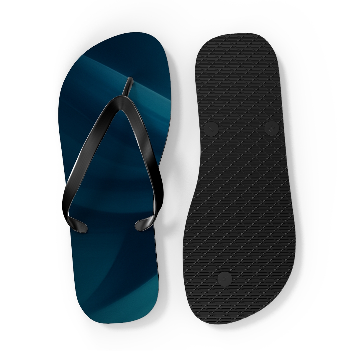 Manta Ray Silk Glide custom flip flops