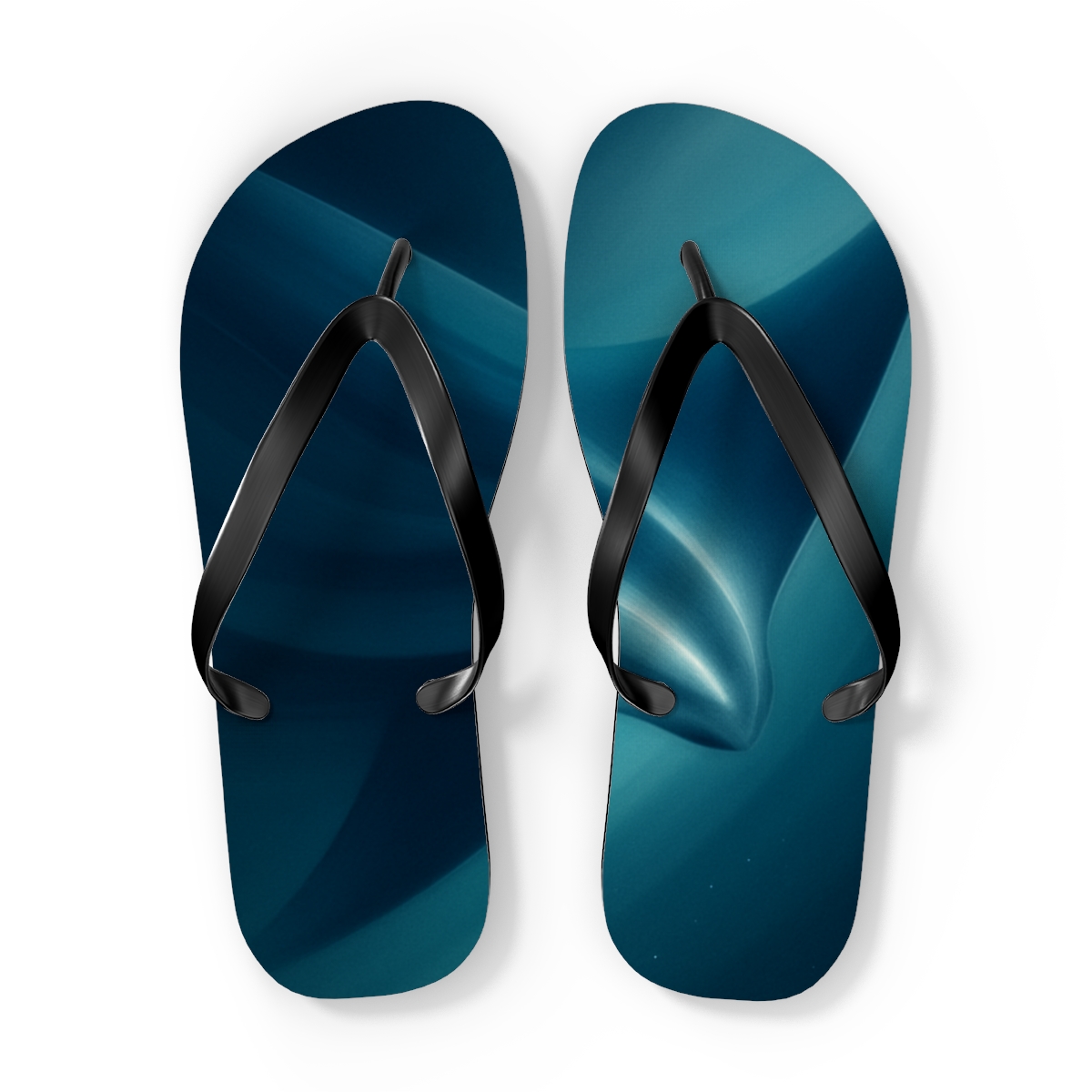Manta Ray Silk Glide custom flip flops
