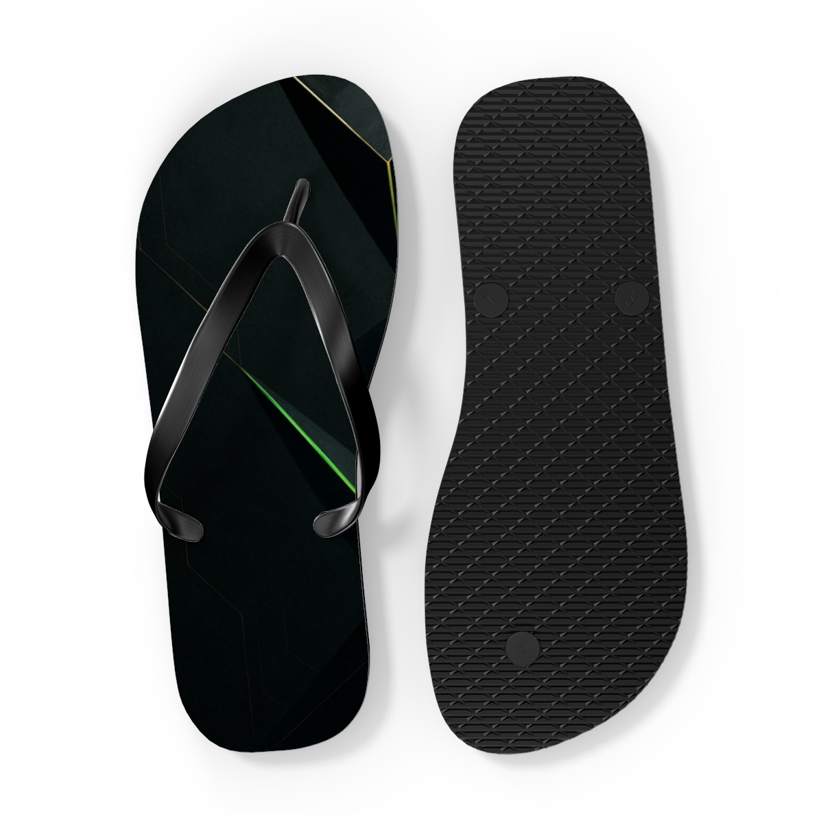 Mantis Prayer Circuit colorful rubber flip flops