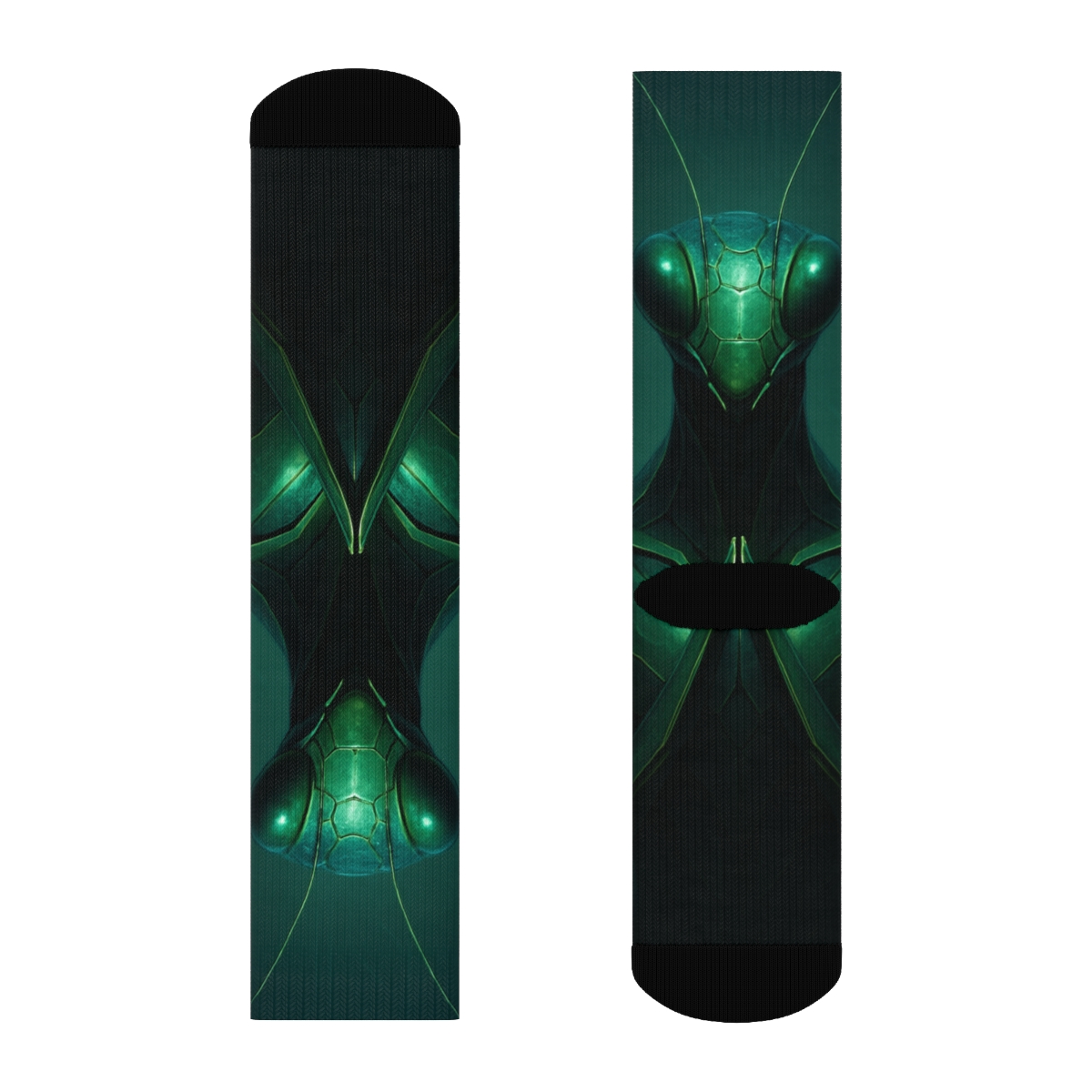 Mantis Prayer Hologram custom socks