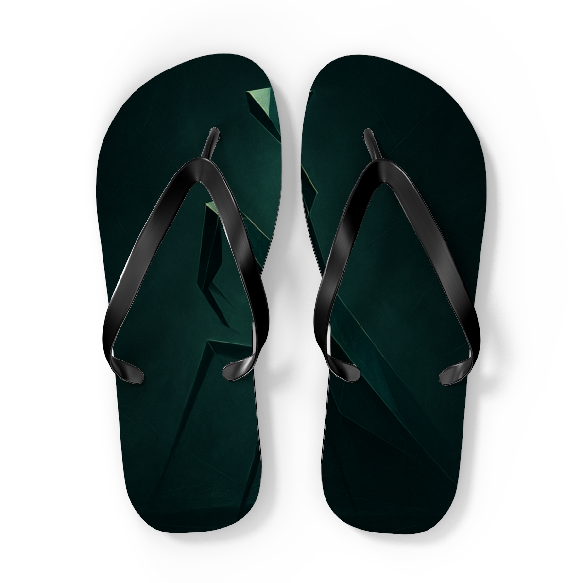 Mantis Praying Angle designer logo flip flops